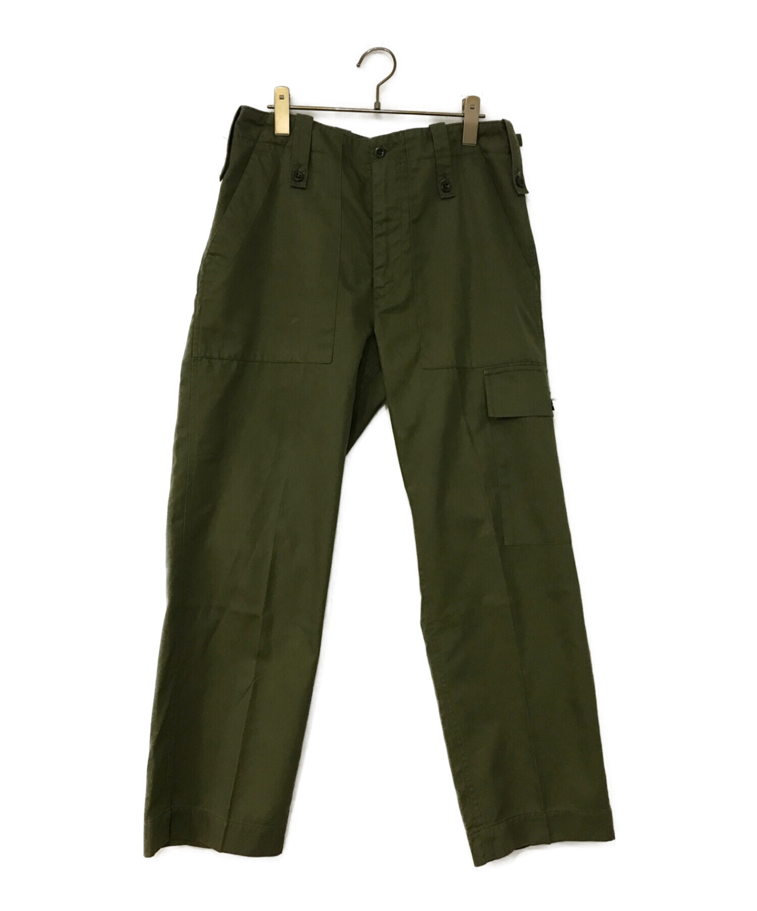 【美品、実物】British Army utility pants カーキ