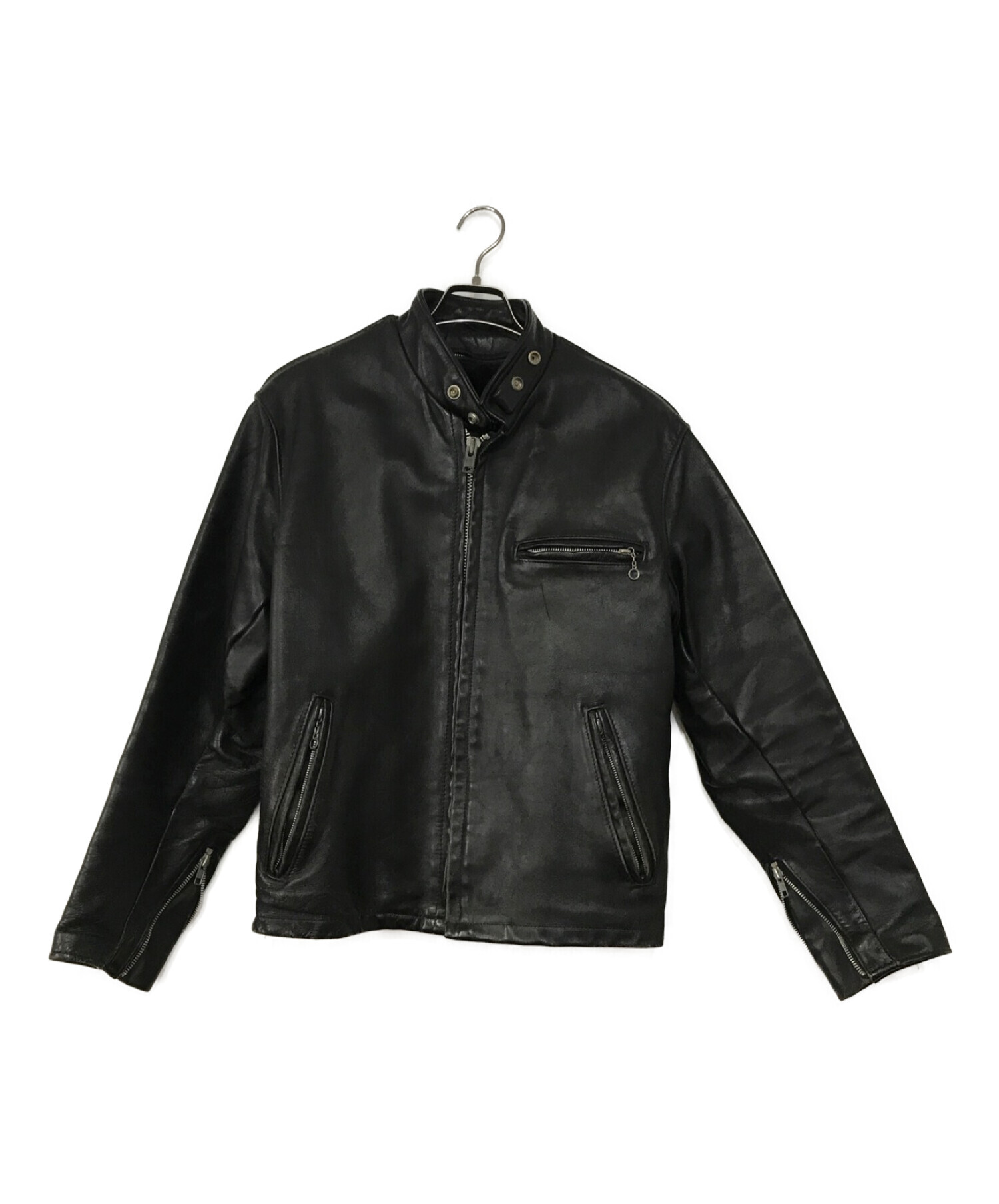 中古・古着通販】Schott (ショット) ライナー付きシングルライダース 