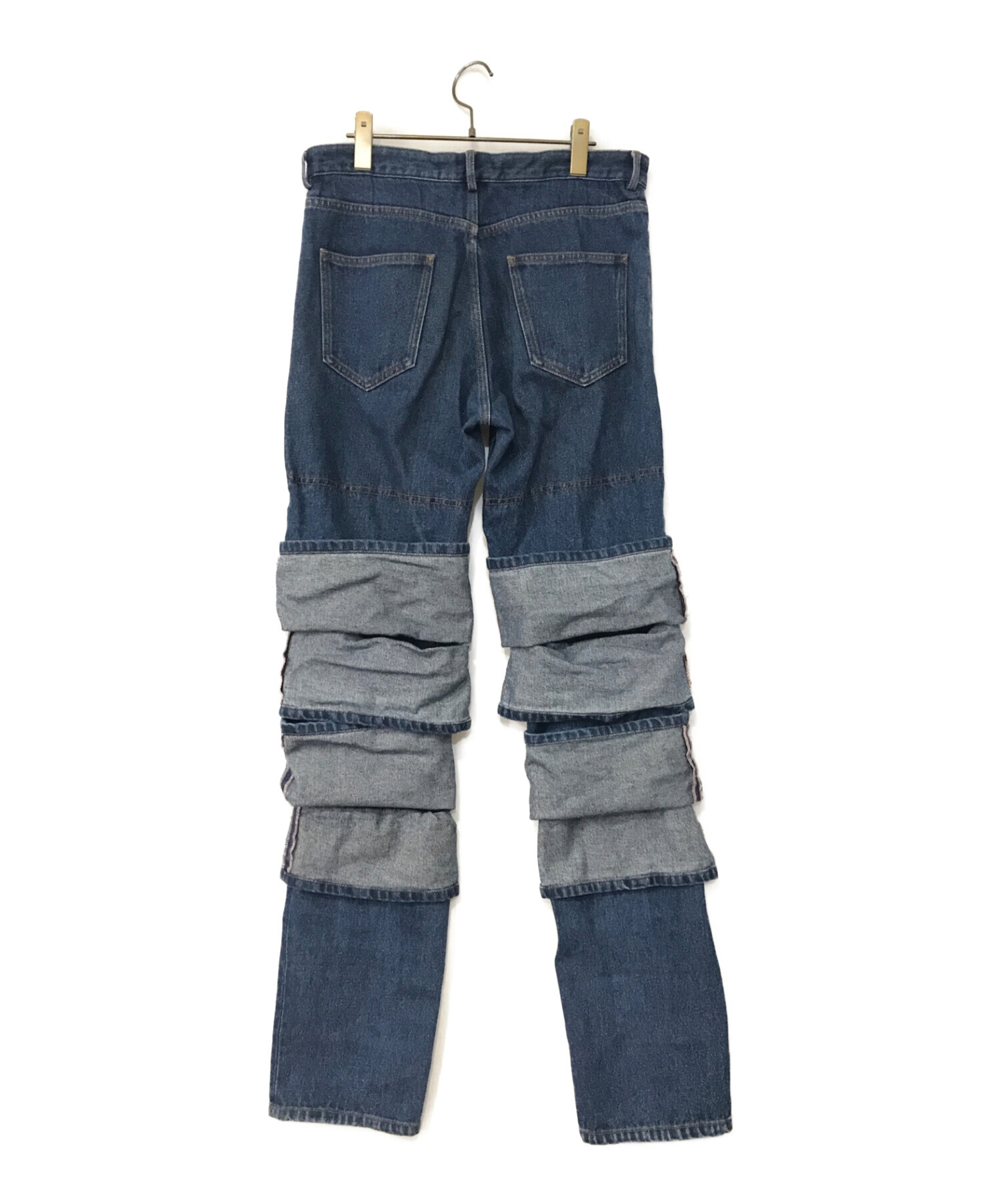 中古・古着通販】Y. PROJECT (ワイプロジェクト) multi cuff jeans