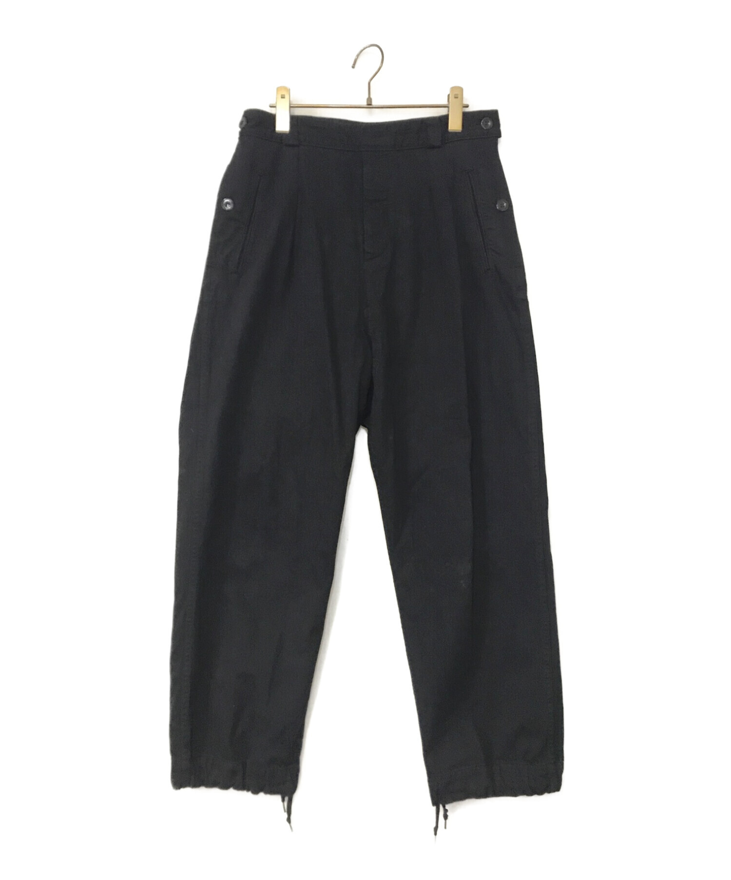 中古・古着通販】OUTIL (ウティ) pantalon Limoges ブラック サイズ:2  