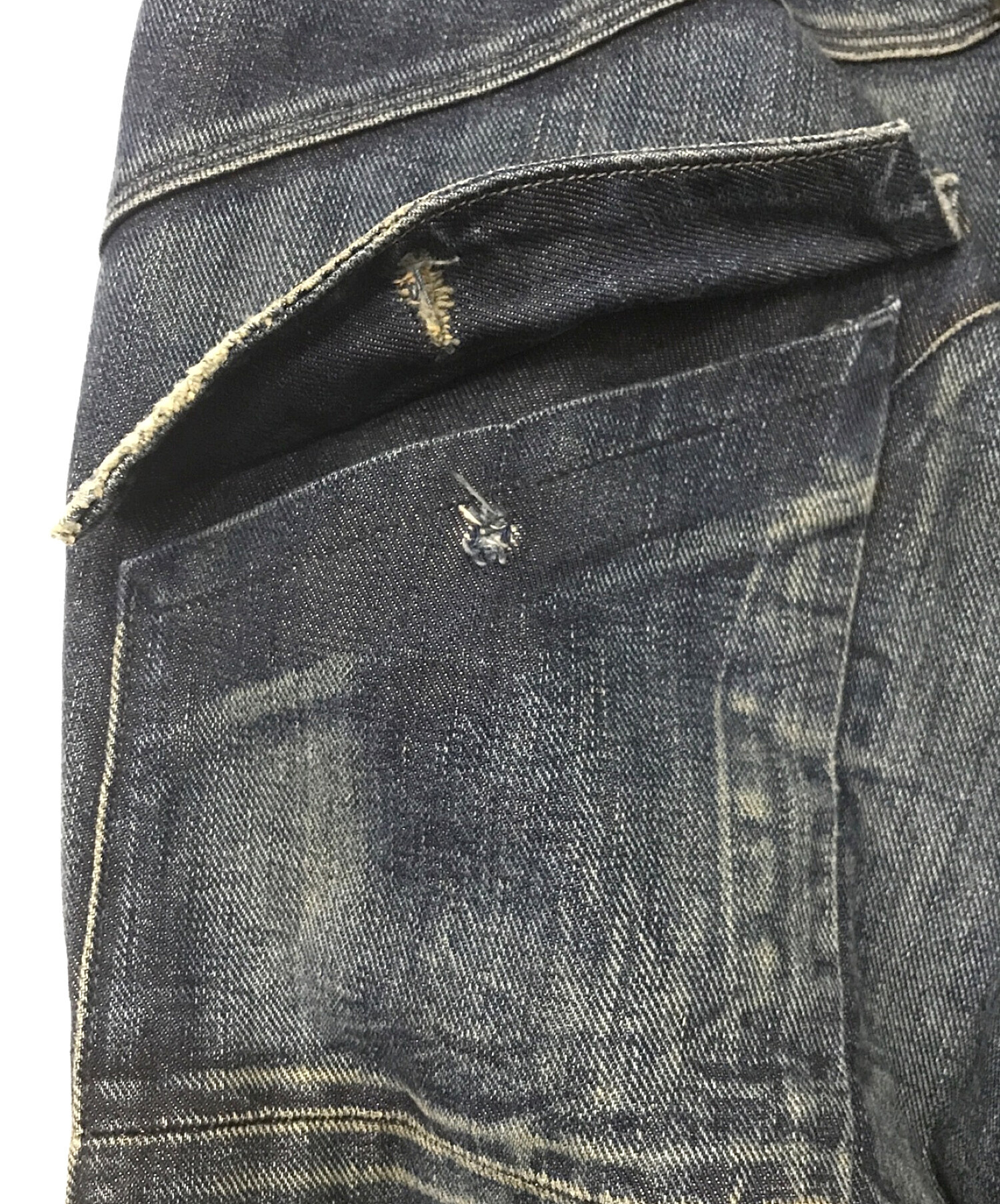 中古・古着通販】G-STAR RAW (ジースターロゥ) ギミックデニムパンツ