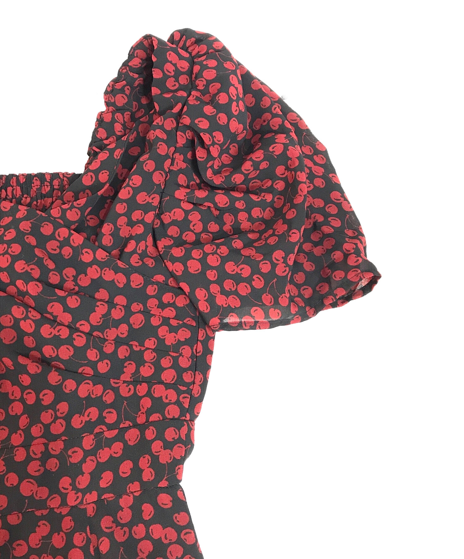 なこCherryPatternCacheCoeurOnePiece Cherry Pattern Cache-Coeur One