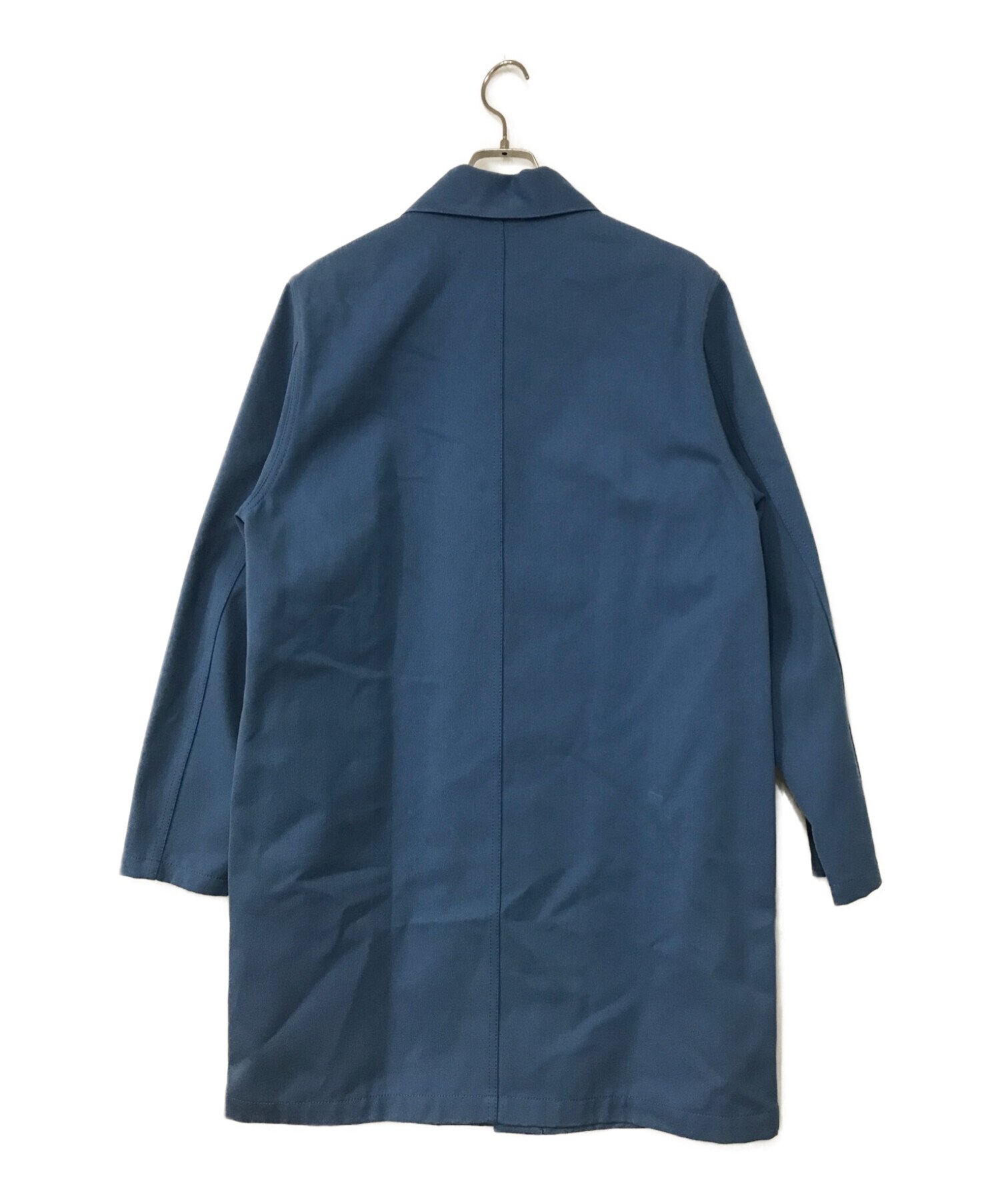 中古・古着通販】MARNI (マルニ) ステンカラーコート ブルー サイズ:46 