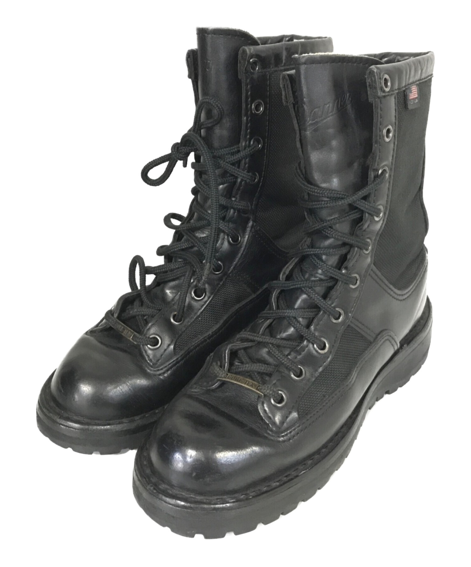 中古・古着通販】Danner (ダナー) レースアップブーツ ブラック サイズ 