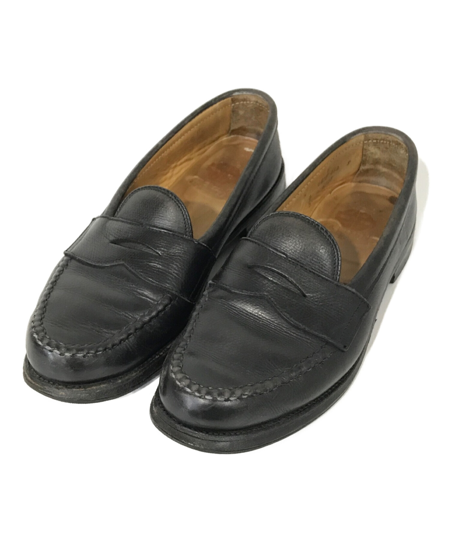 中古・古着通販】ALDEN (オールデン) ローファー ブラック サイズ:7 
