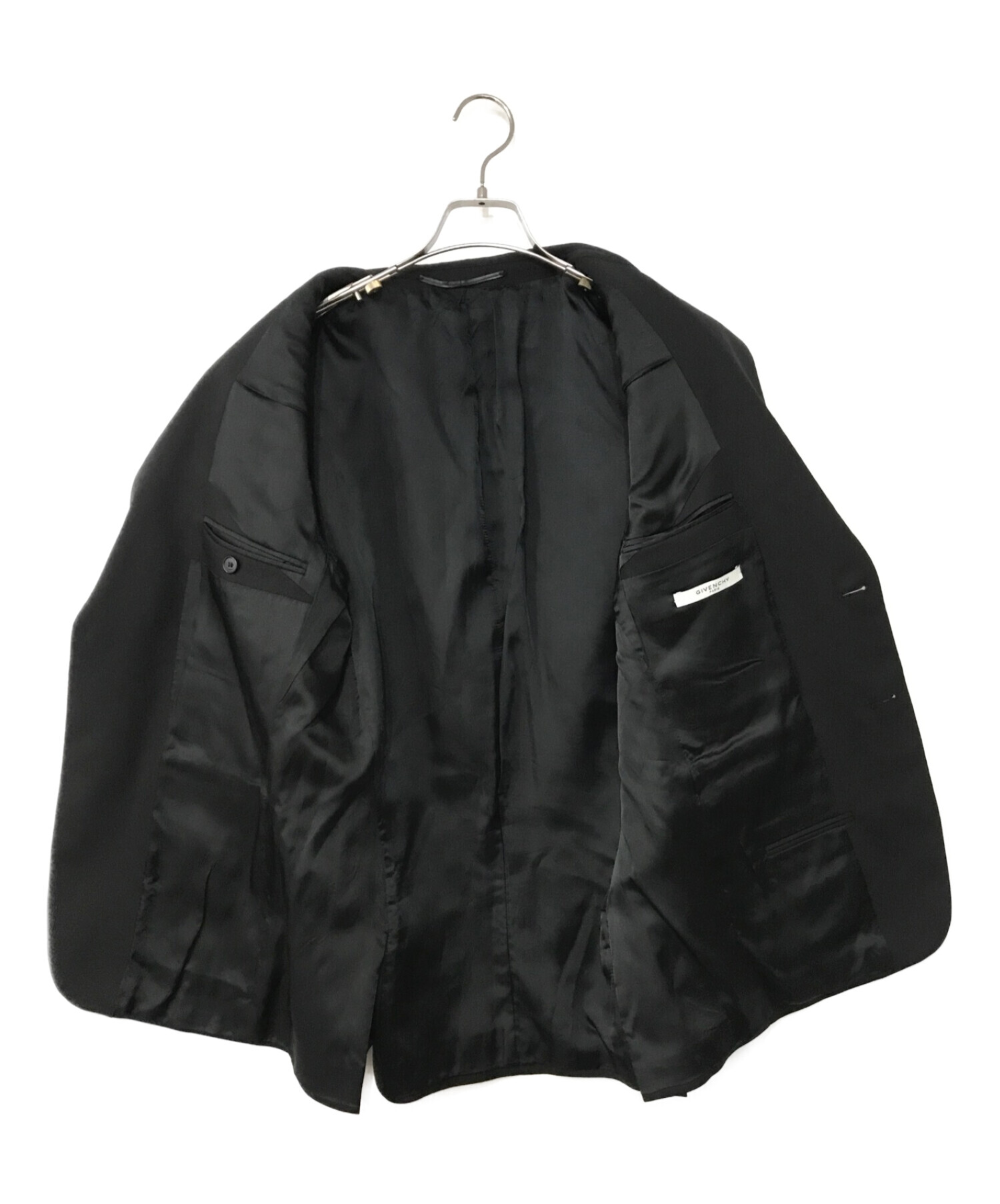 GIVENCHY (ジバンシィ) テーラードジャケット ブラック サイズ:50