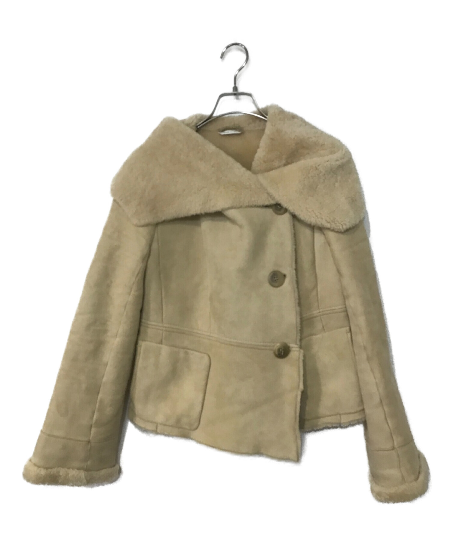 中古・古着通販】MaxMara (マックスマーラ) ムートンジャケット 