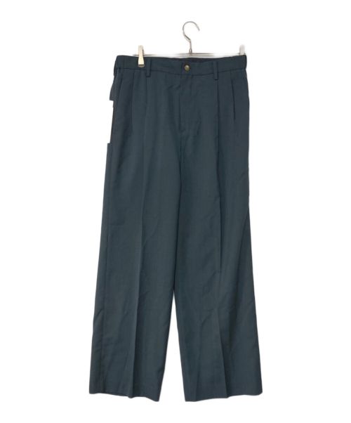 IRENISA 23SS TWO 凌げる TUCKS WIDE PANTSスラックス 
