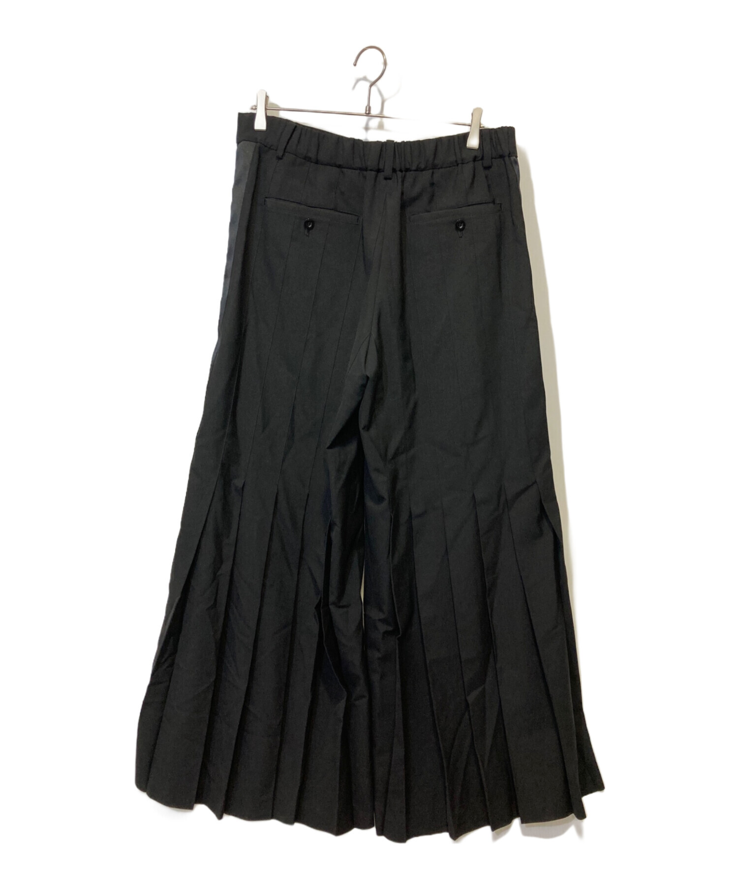中古・古着通販】sacai (サカイ) Suting プリーツ ワイドパンツ 