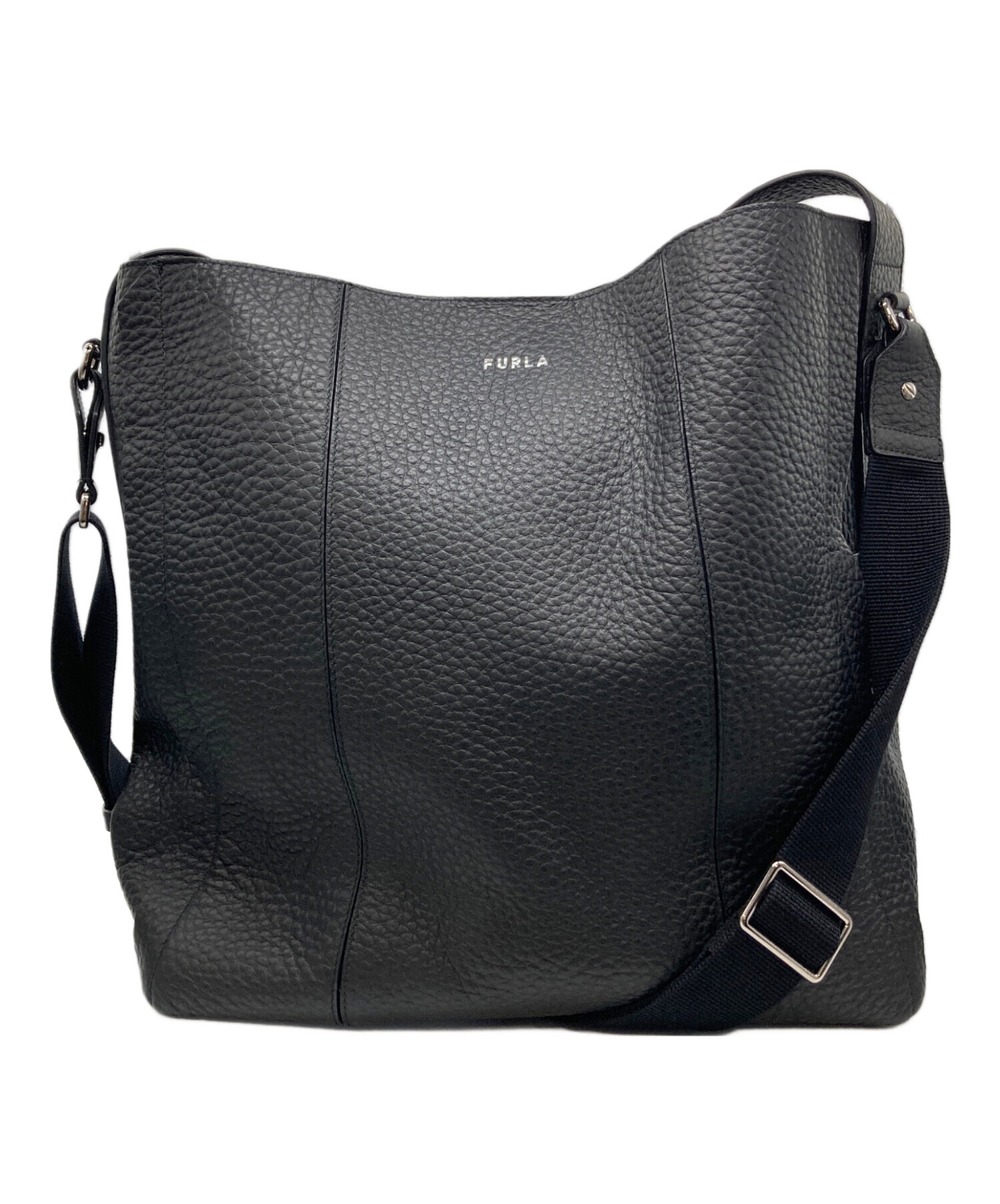 中古・古着通販】FURLA (フルラ) 2WAYショルダーバッグ ブラック 