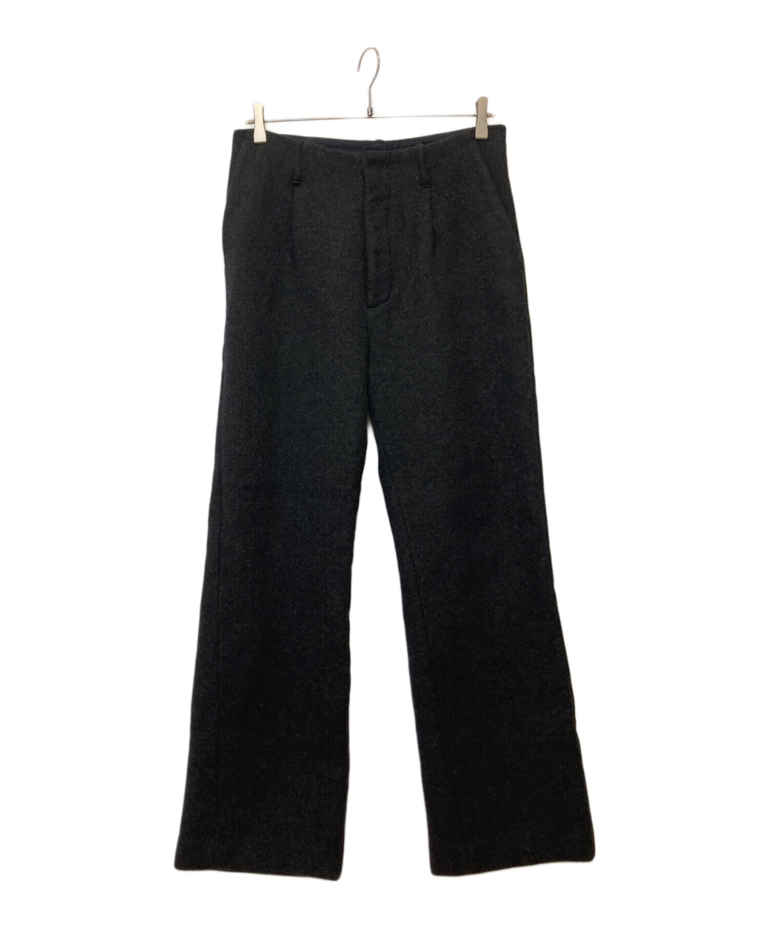 AURALEE LIGHT MELTON WIDE SLACKS 3
