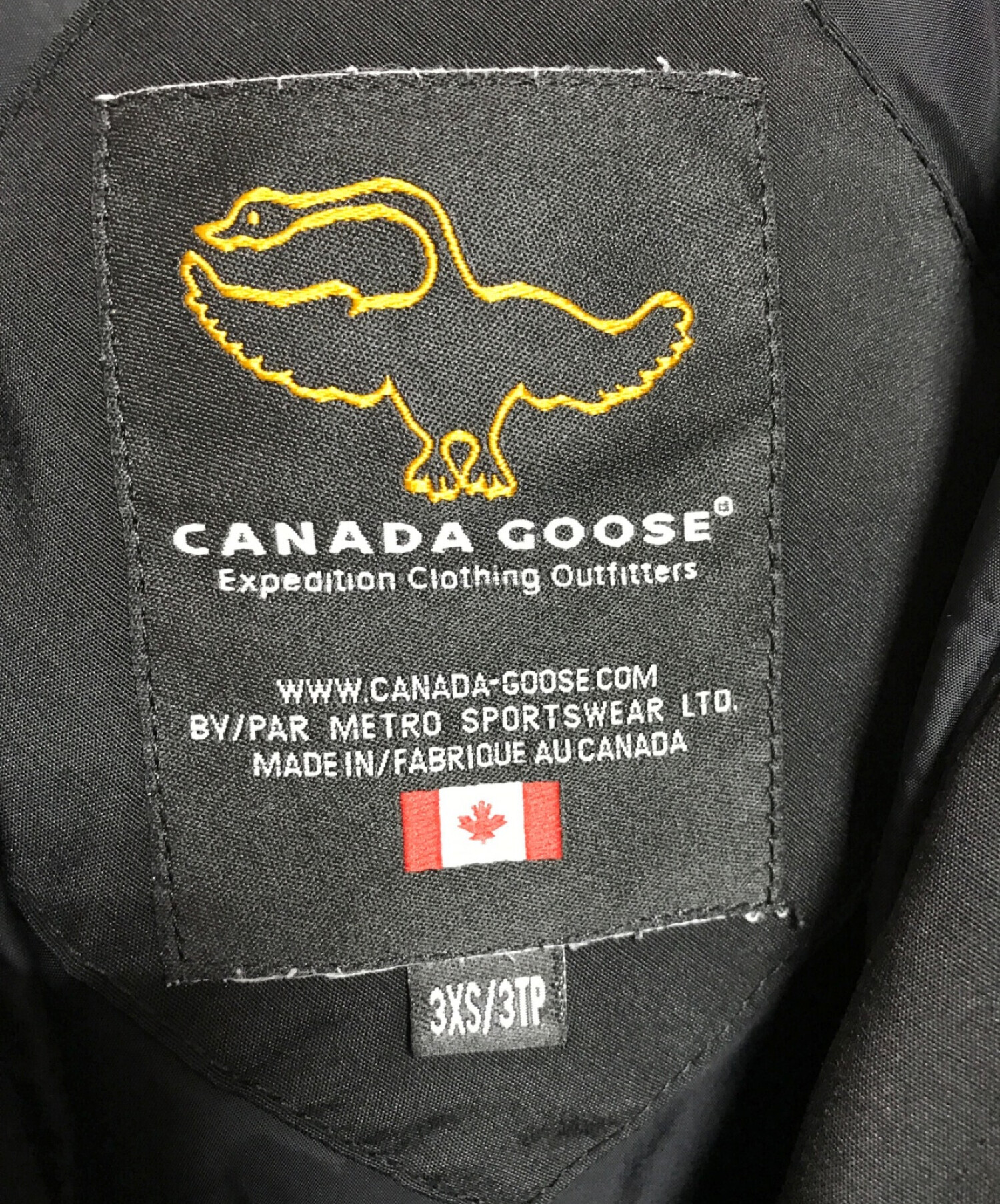 CANADA GOOSE (カナダグース) コンスタブルパーカ ブラック サイズ:3XS