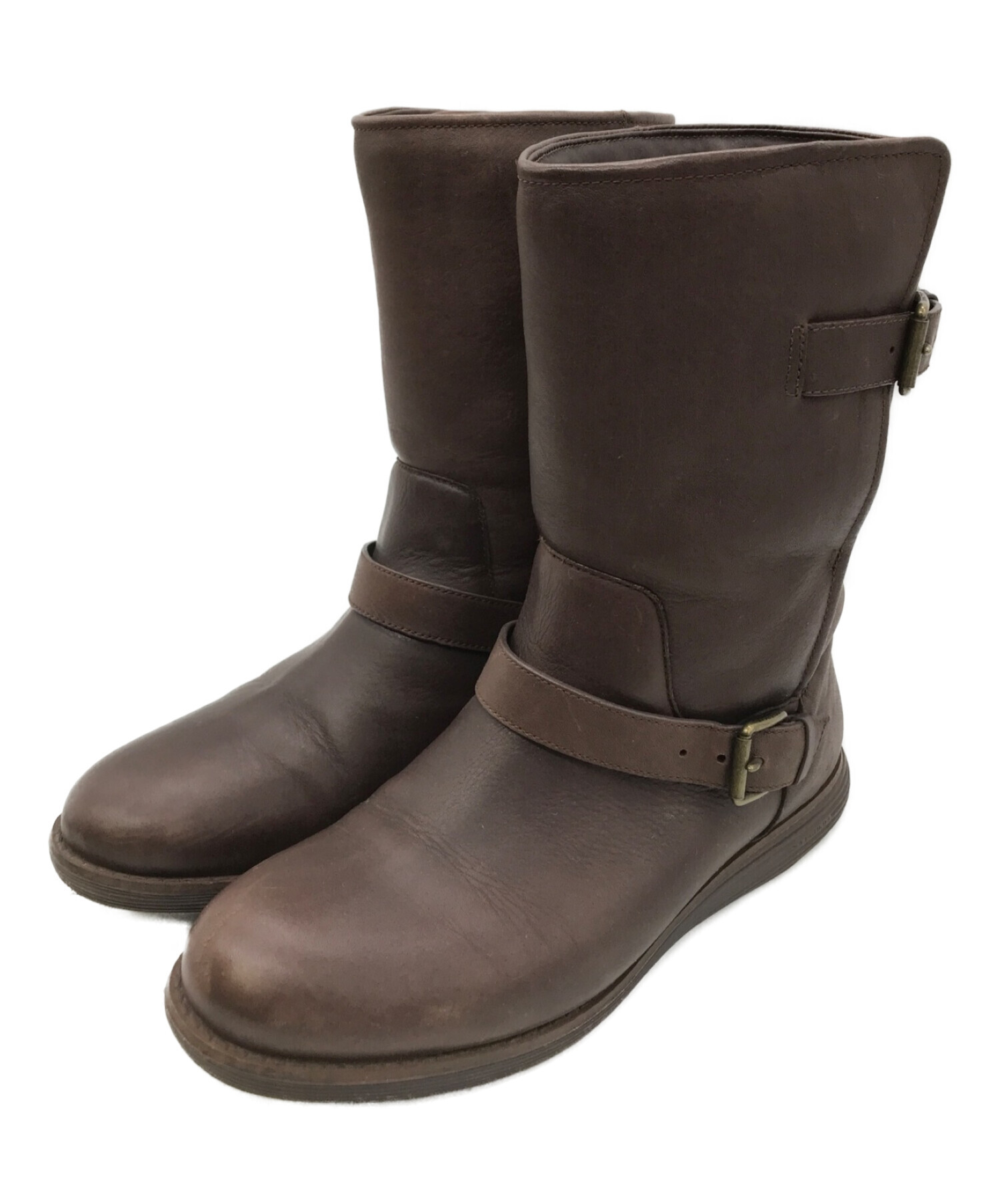 中古・古着通販】COLE HAAN (コールハーン) レザーブーツ ブラウン 