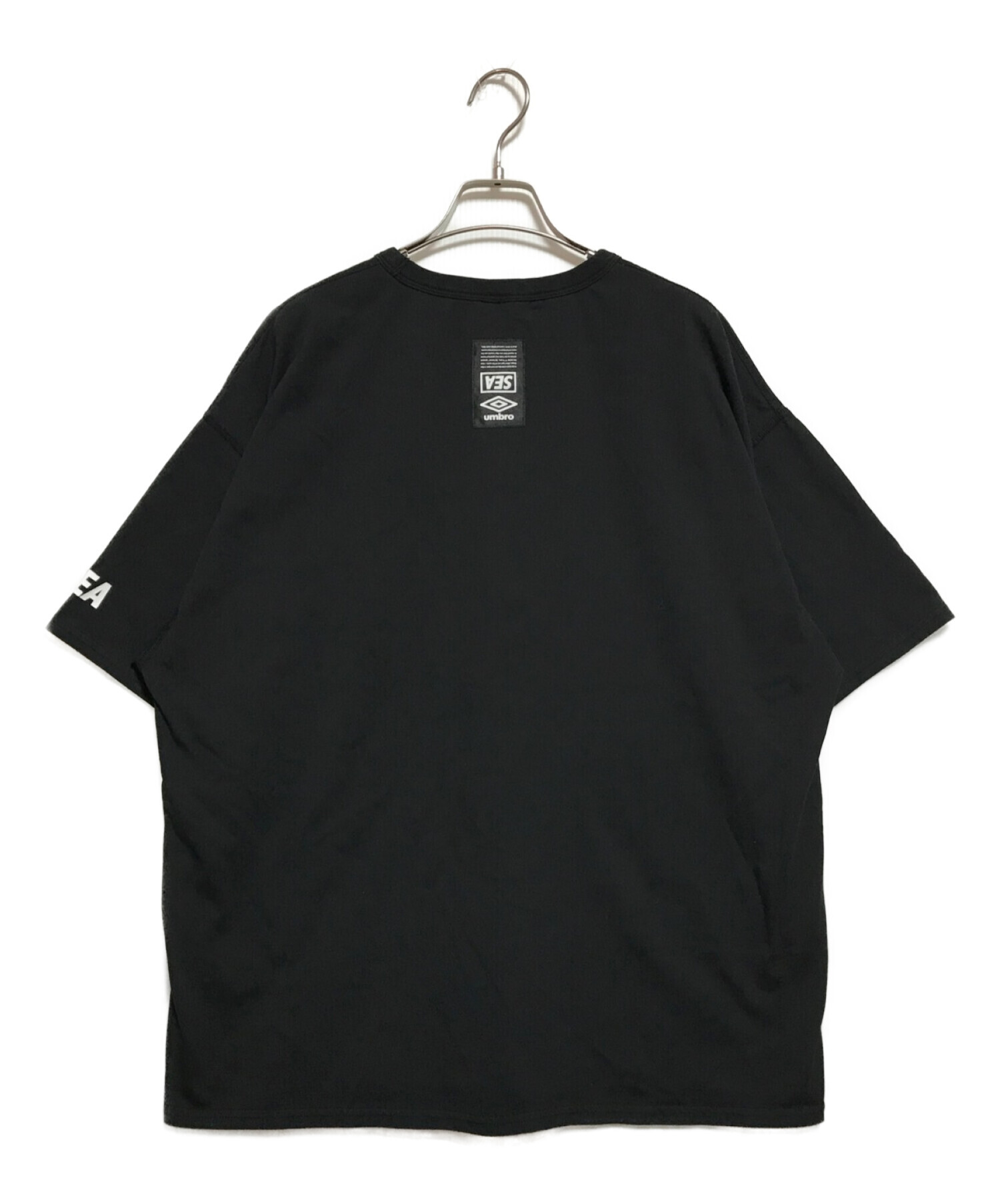 WIND AND SEA umbro Tシャツ Lサイズ 黒 blackトップス - Tシャツ