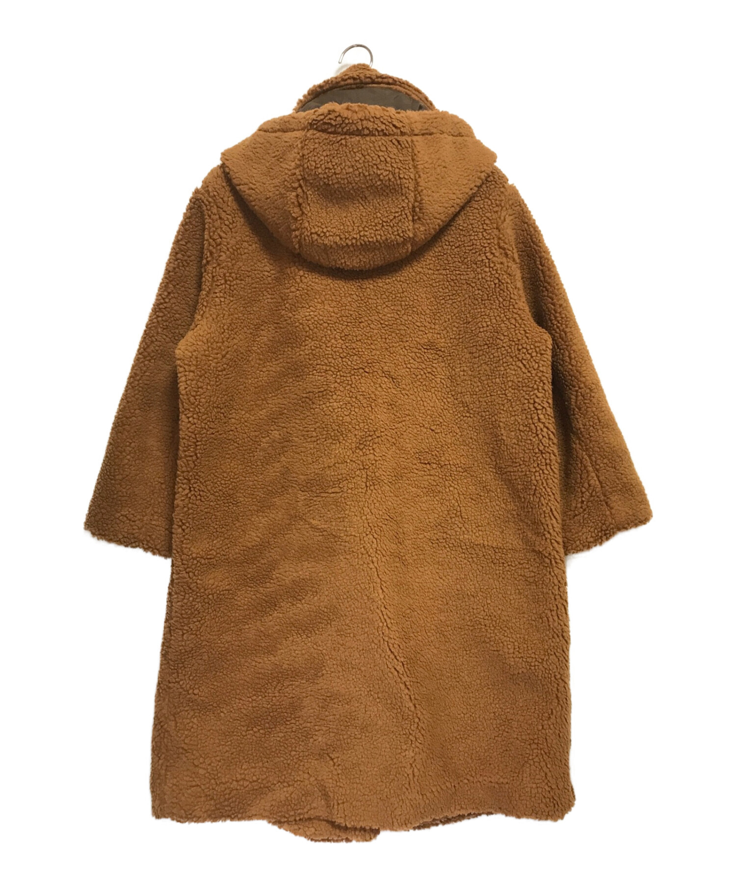 中古・古着通販】RANDEBOO (ランデブー) cats boa coat ブラウン 