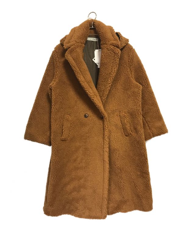中古・古着通販】RANDEBOO (ランデブー) cats boa coat ブラウン 