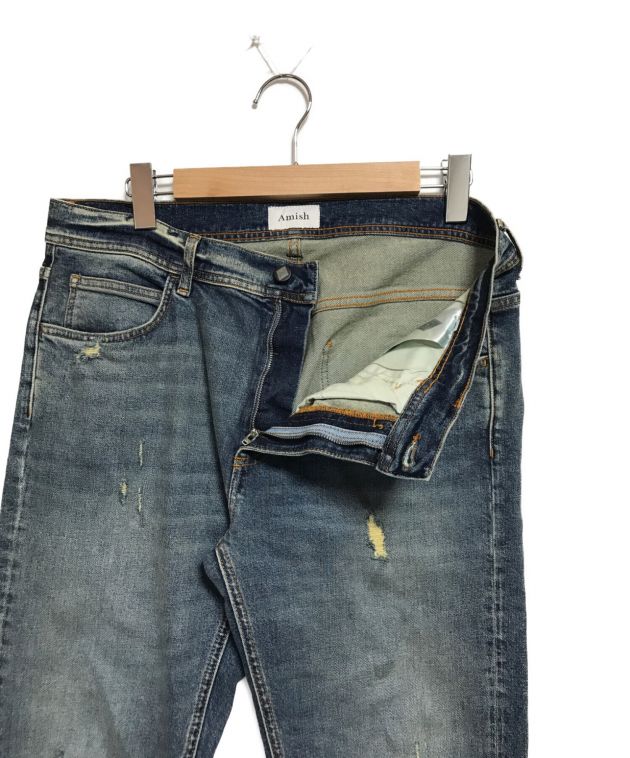 中古・古着通販】amish (アミッシュ) デニムパンツ ネイビー サイズ  