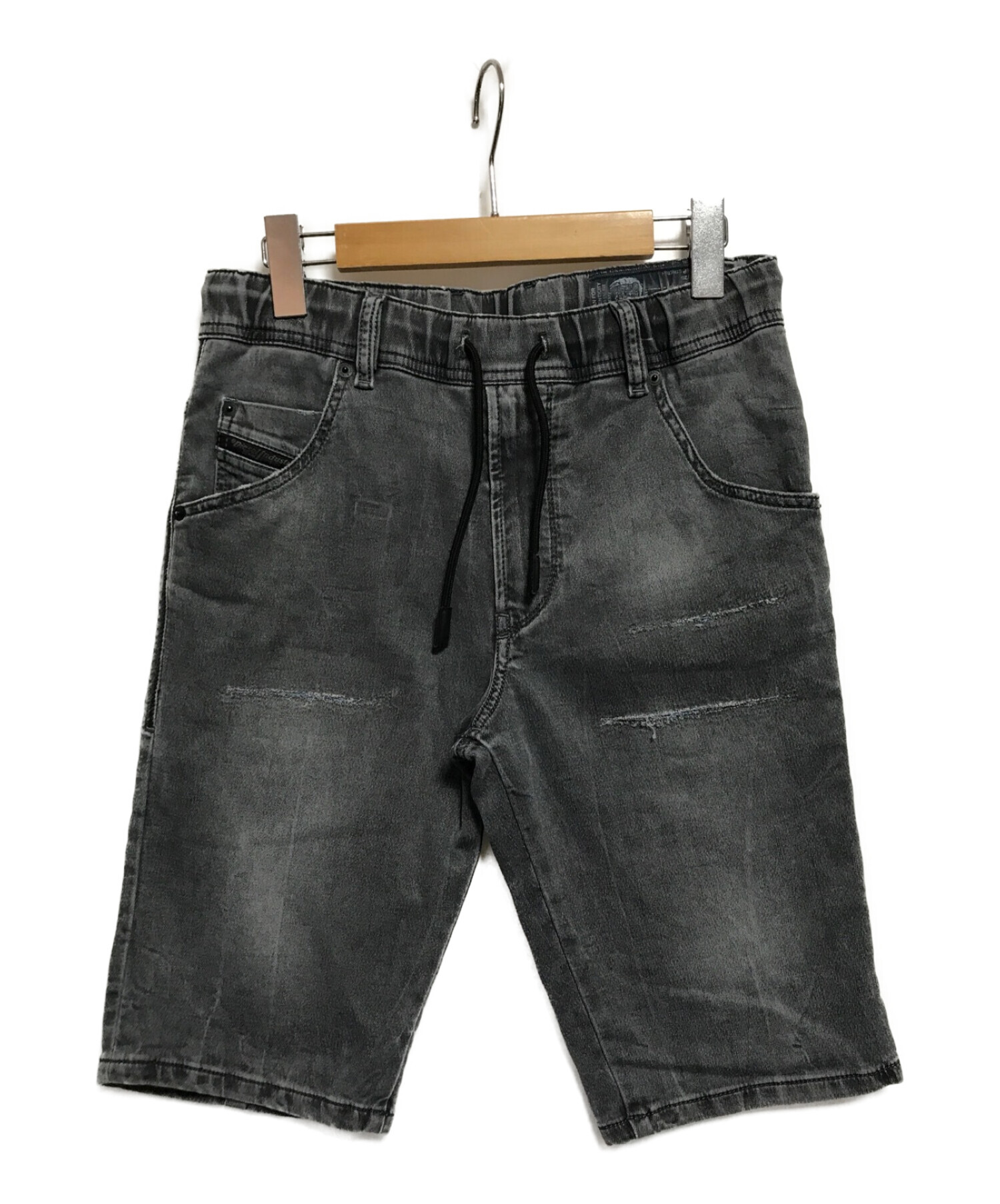 中古・古着通販】DIESEL (ディーゼル) デニムハーフパンツ グレー 