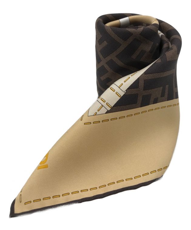 中古・古着通販】FENDI (フェンディ) ズッカ柄シルクスカーフ  