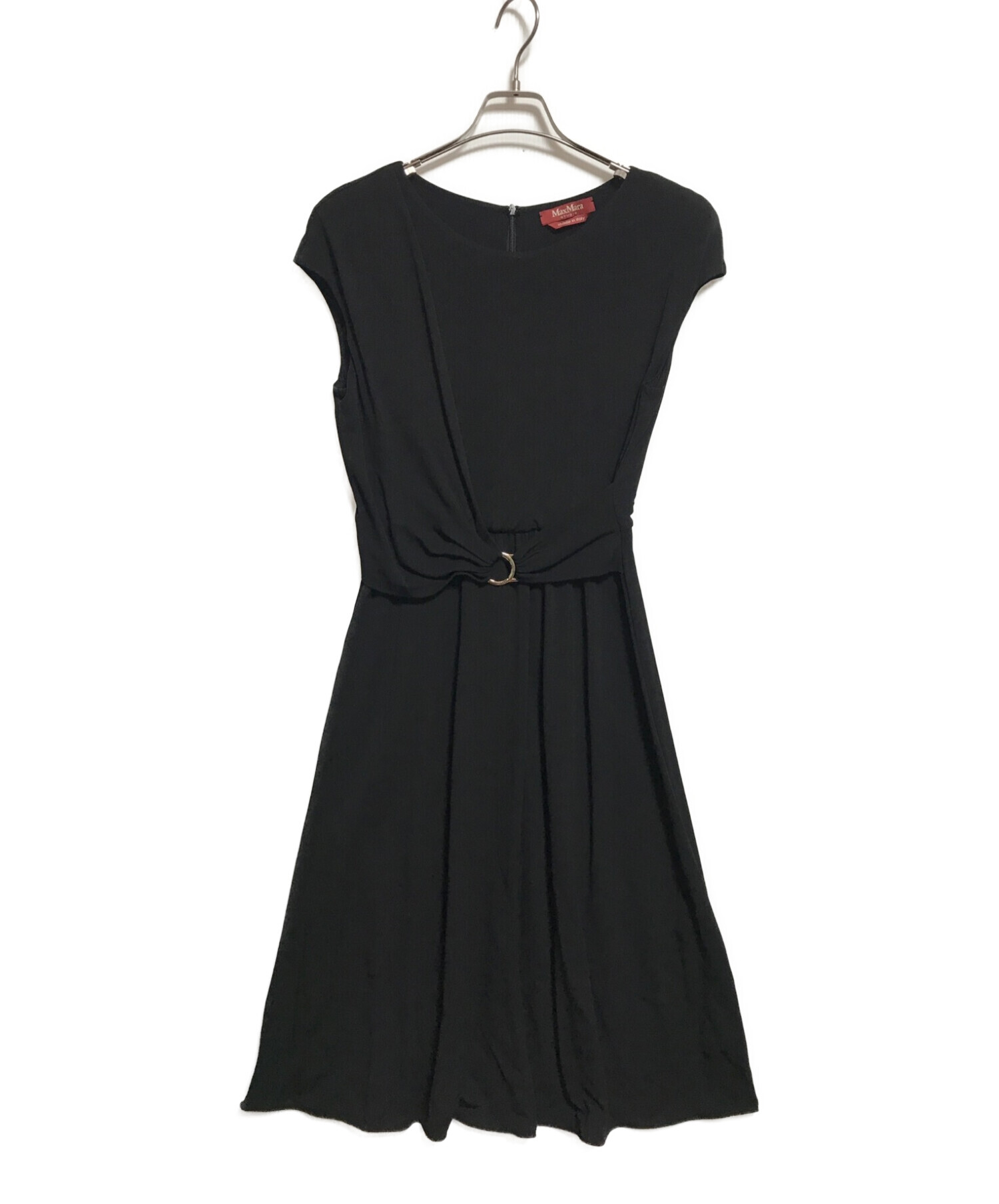 マックスマーラ ワンピース ブラック マックスマーラブラックワンピース