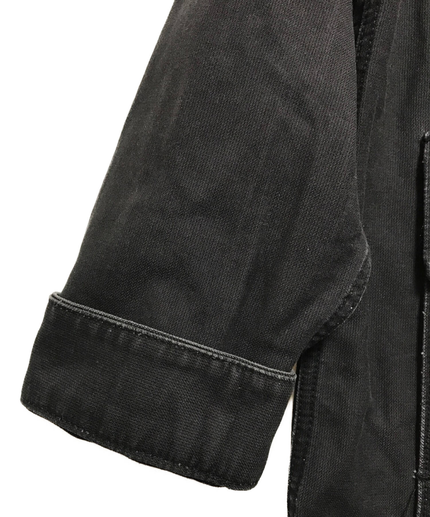 一点物】ステューシー schott☆刺繍ロゴ ミリタリージャケット XL