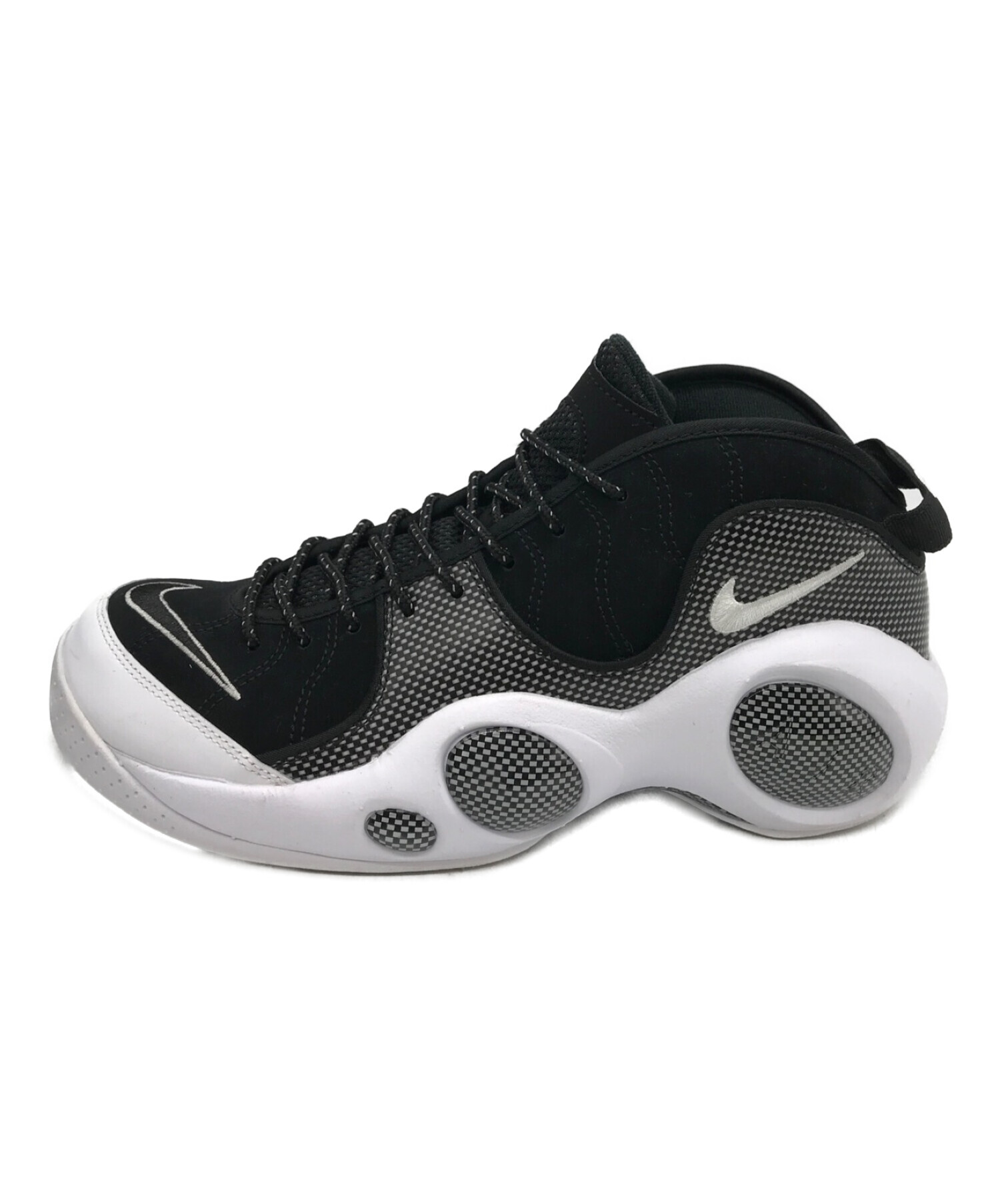 中古・古着通販】NIKE (ナイキ) AIR ZOOM FLIGHT 95 ホワイト×ブラック  