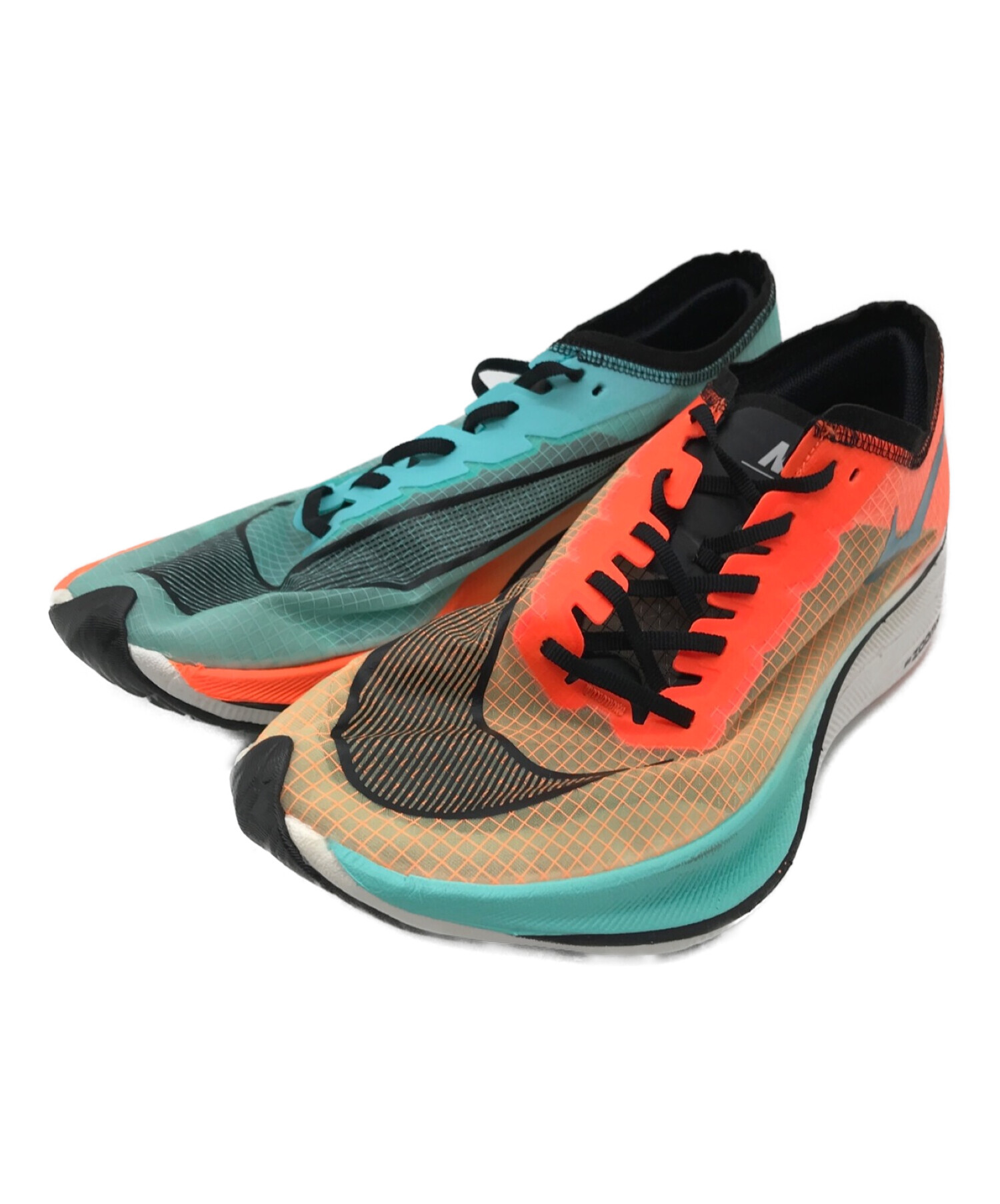 中古・古着通販】NIKE (ナイキ) ZOOMX VAPORFLY NEXT% オレンジ 
