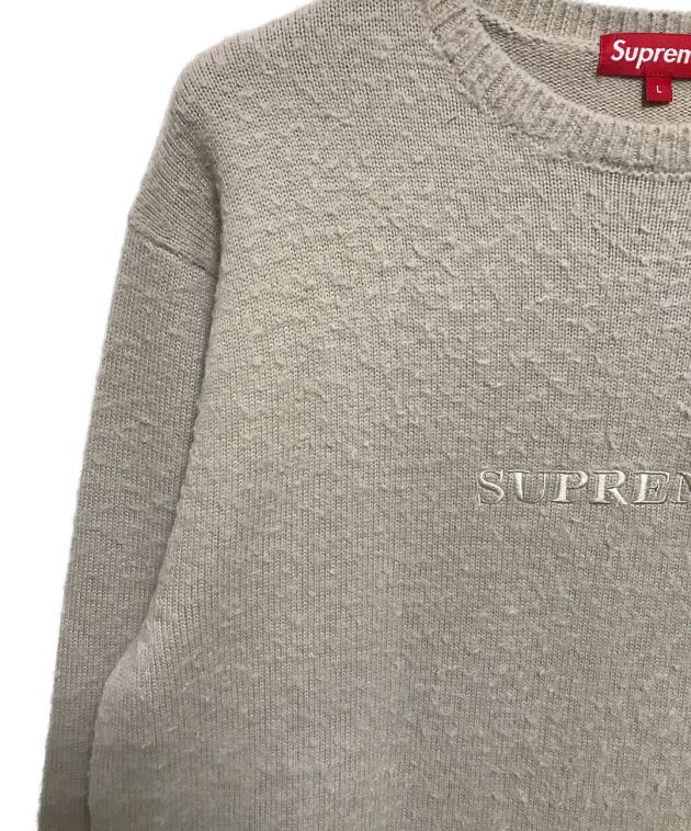 中古・古着通販】Supreme (シュプリーム) Pilled Sweater ベージュ 
