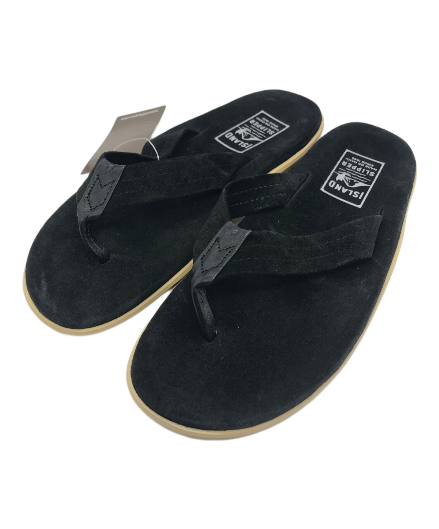 ISLAND SLIPPER アイランドスリッパ サンダル ブラックスエード 