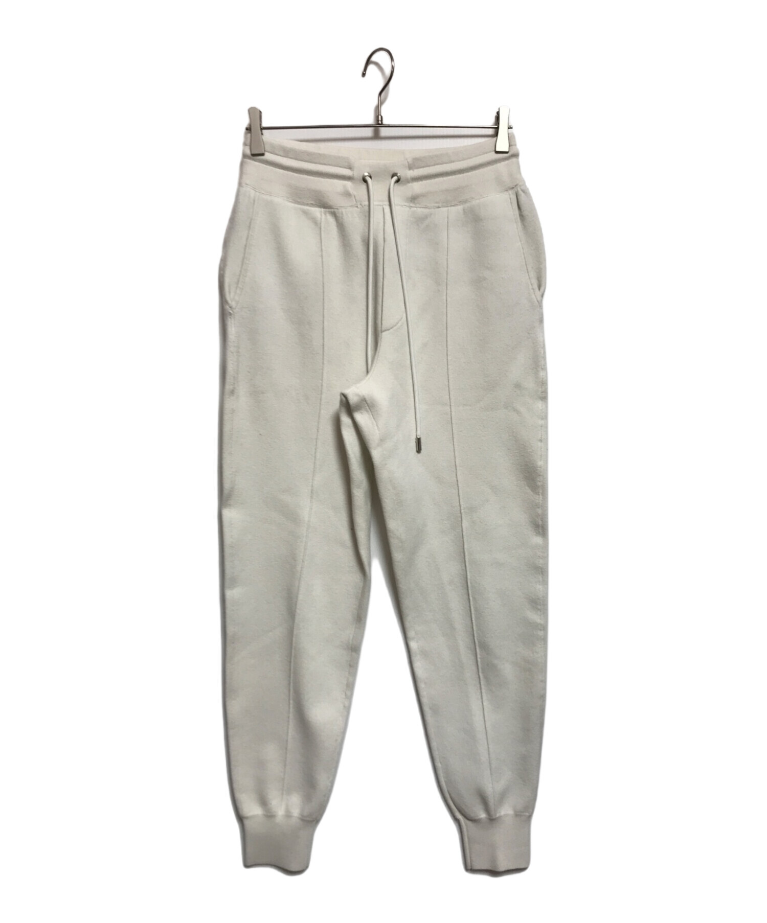 CABaN コットンカシミヤ ドットジャカードパンツ CABaN コットン