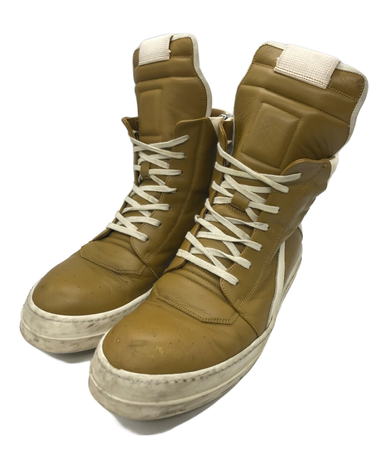 中古・古着通販】RICK OWENS (リックオウエンス) ハイカットレザー 