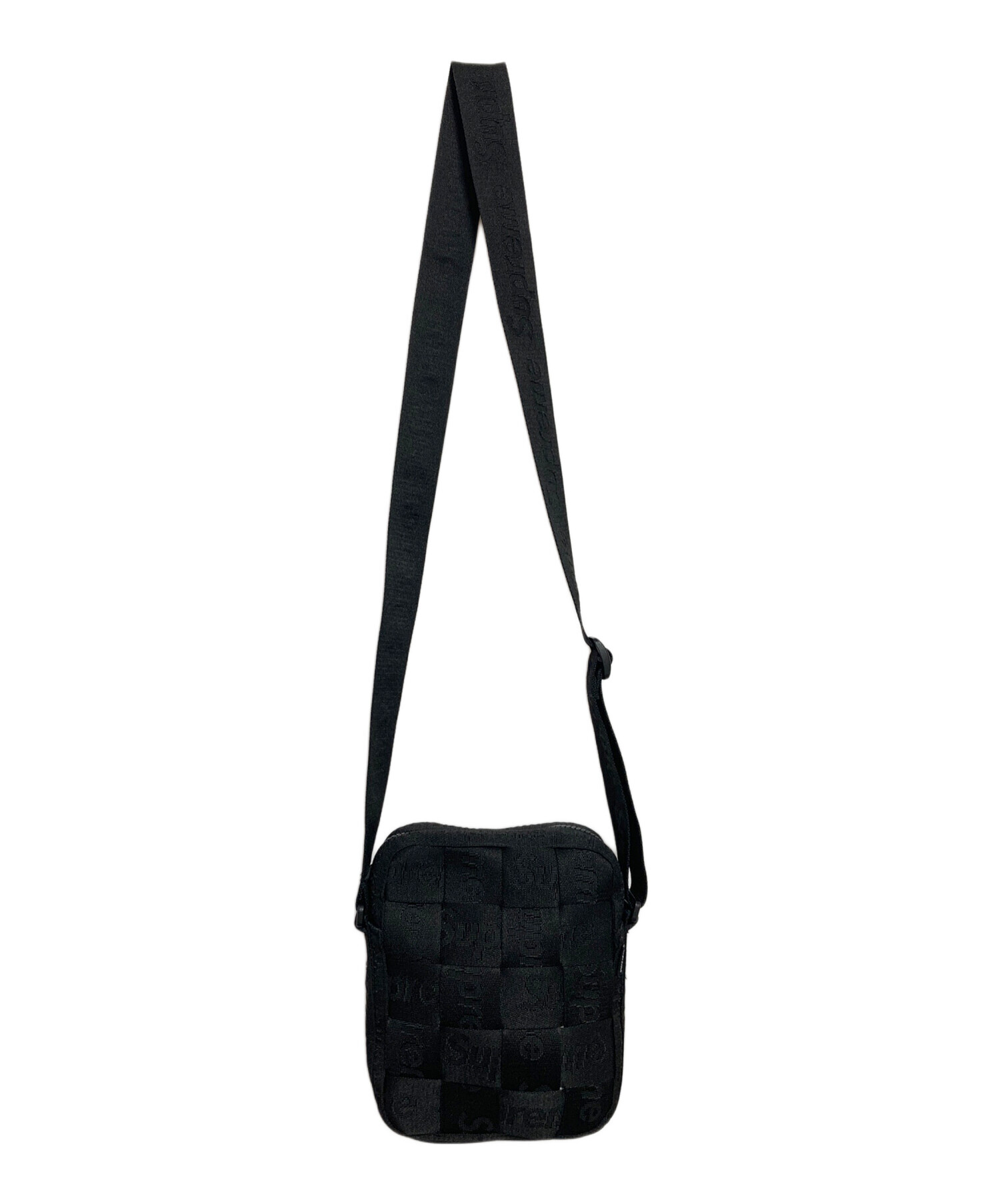 中古・古着通販】SUPREME (シュプリーム) Woven Shoulder Bag ブラック 