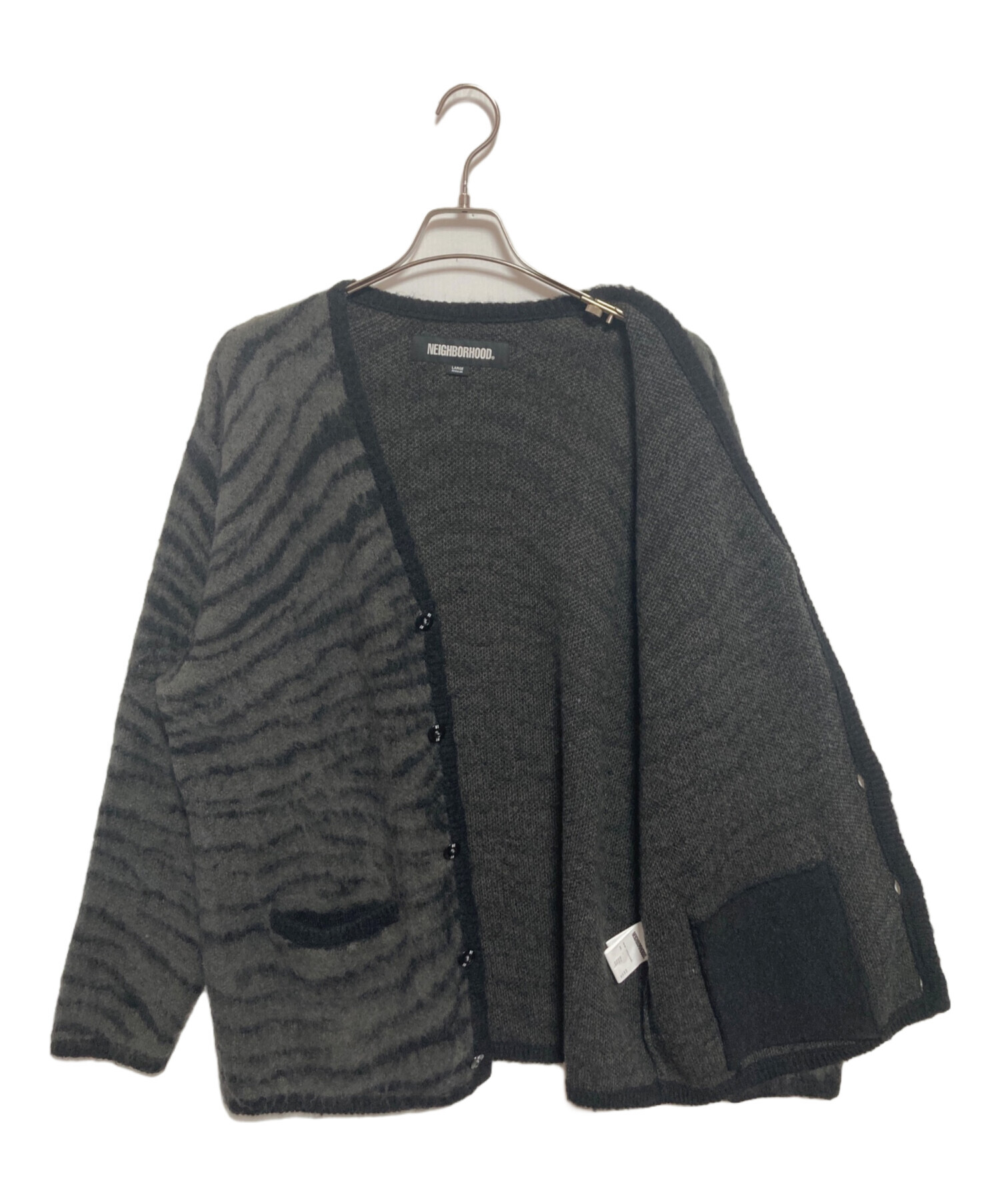 中古・古着通販】NEIGHBORHOOD (ネイバーフッド) TIGER PATTERN MOHAIR  