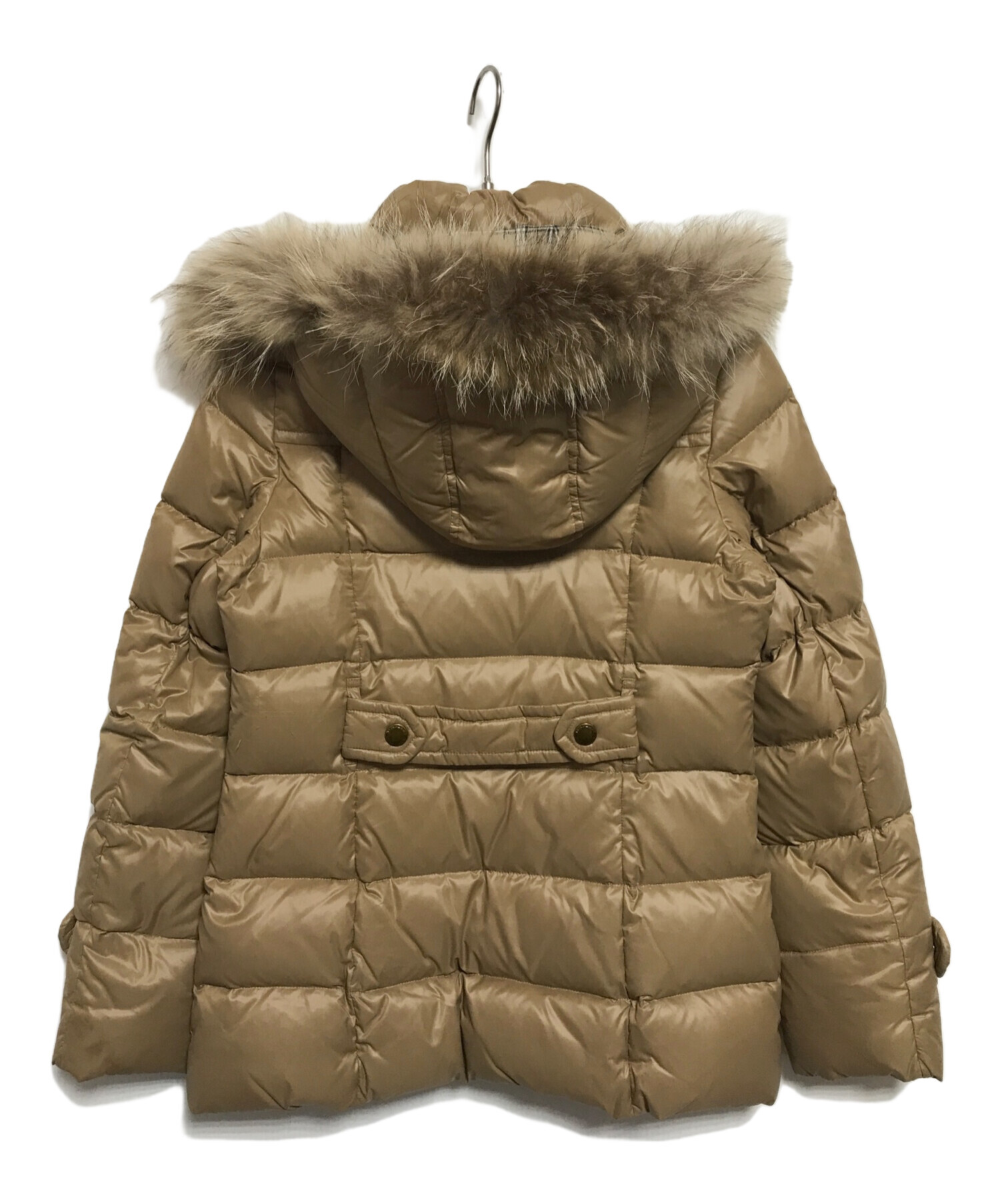 BLUE LABEL CRESTBRIDGE ダウンジャケット 38 ベージュ 中古・古着通販】BLUE LABEL CRESTBRIDGE (ブルーレーベルクレスト