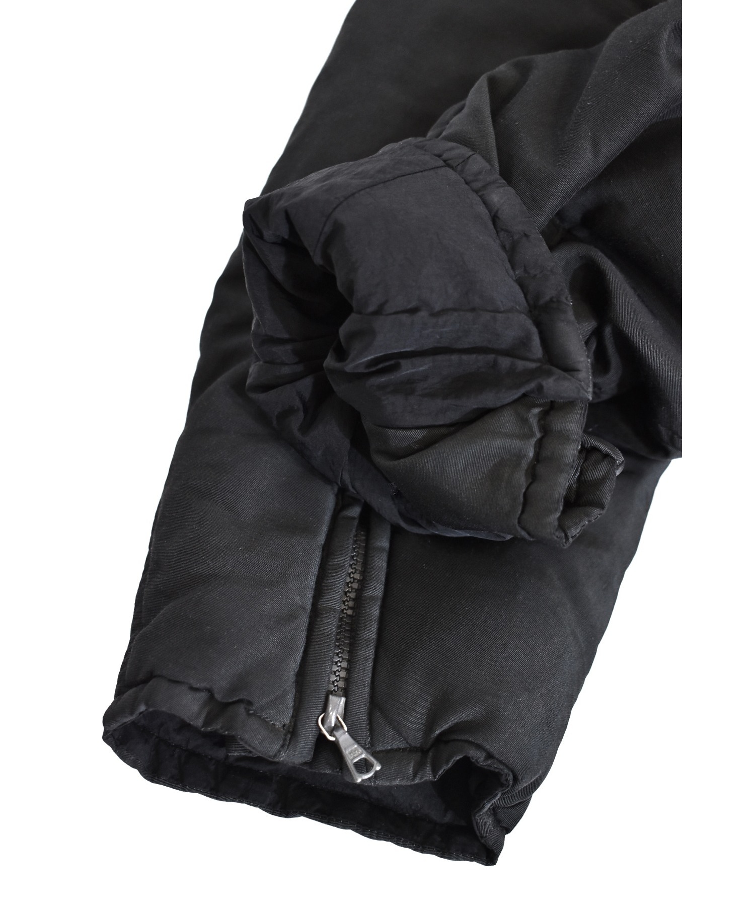 VISVIM (ビズビム) ライダースダウンジャケット ブラック サイズ:1 01205013002 STRABLER DOWN JKT