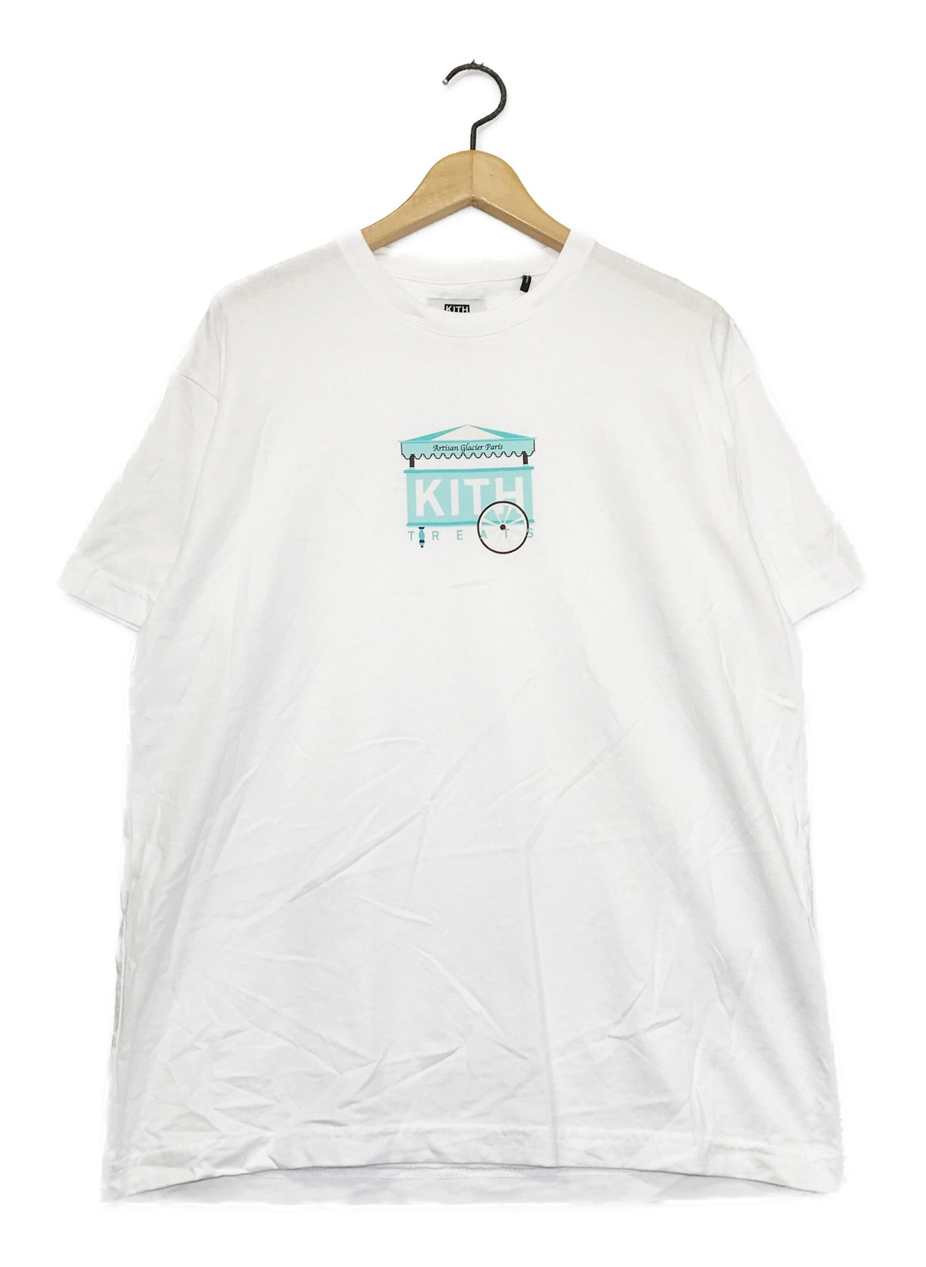KITH (キス) プリントTシャツ ホワイト サイズ:S