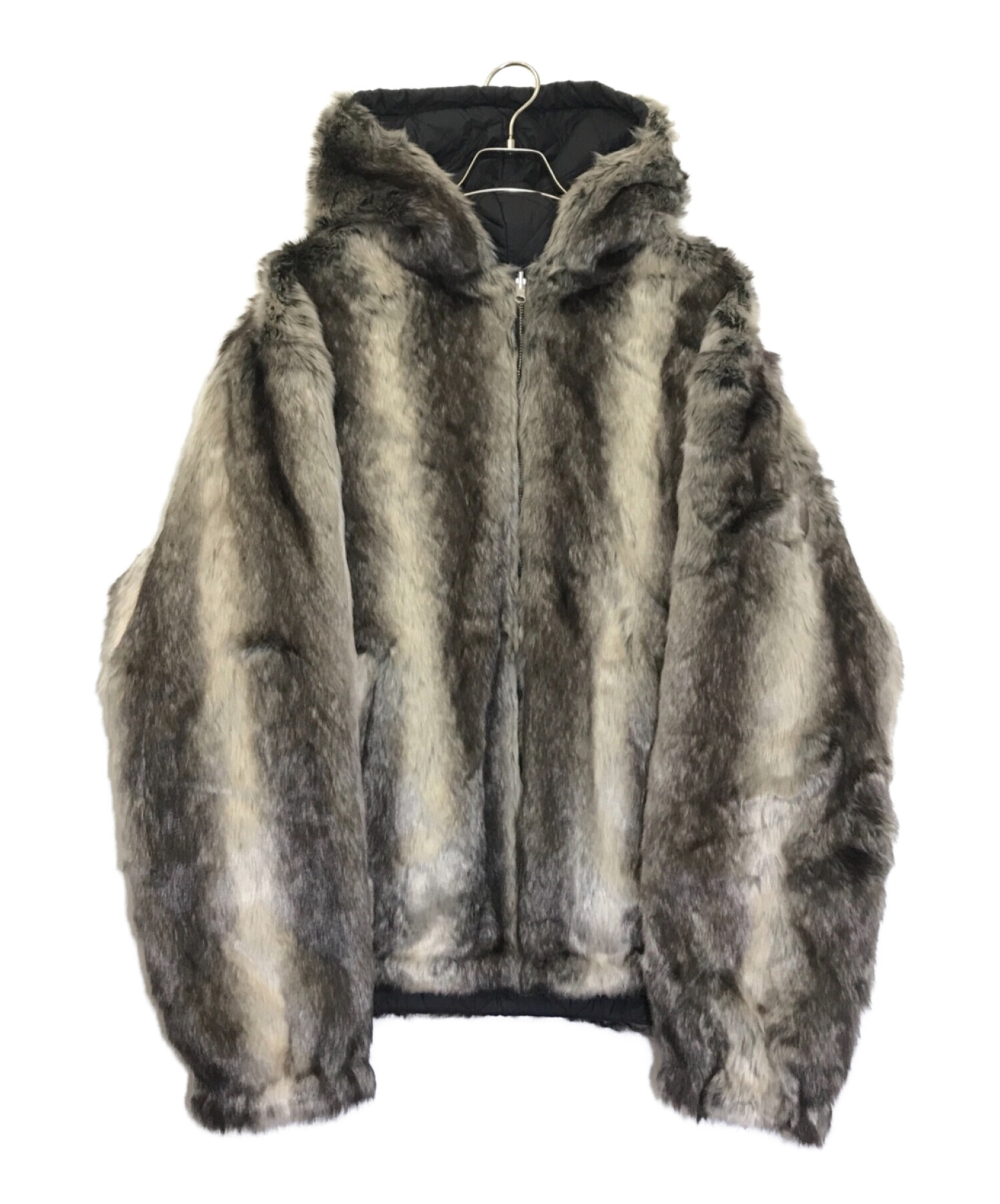 Supreme Faux Fur Reversible Hooded Lサイズ