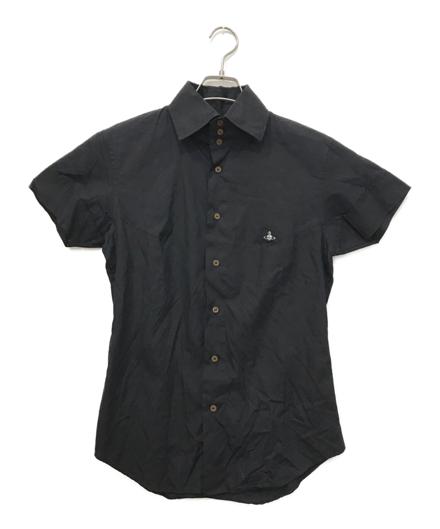 Vivienne Westwood ヴィヴィアンウエストウッド半袖シャツ（黒）