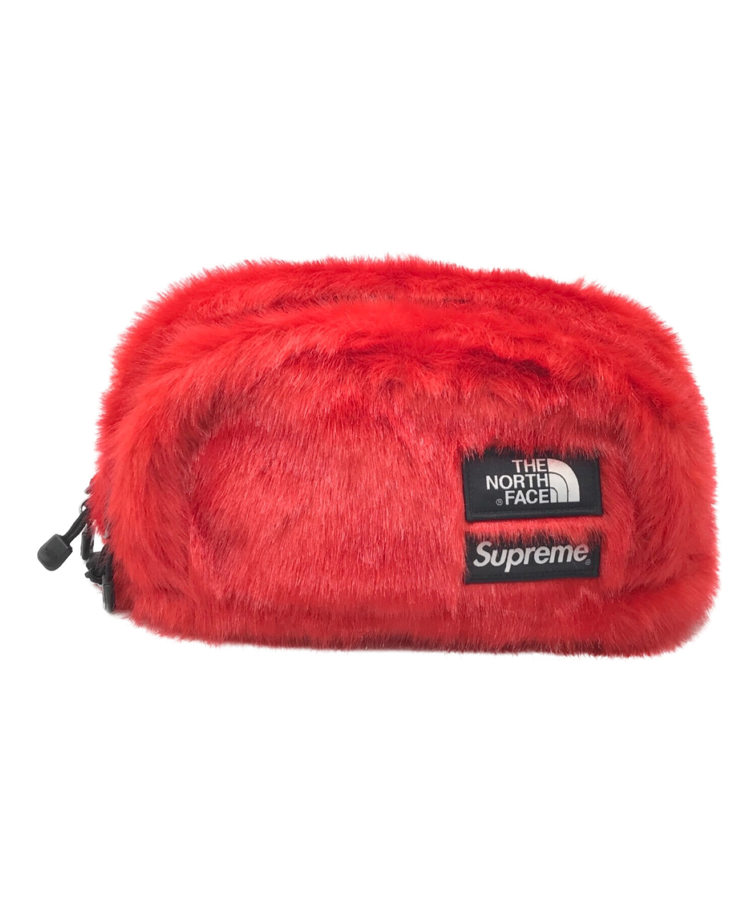 Supreme The North Face Fur Waist Bag 赤