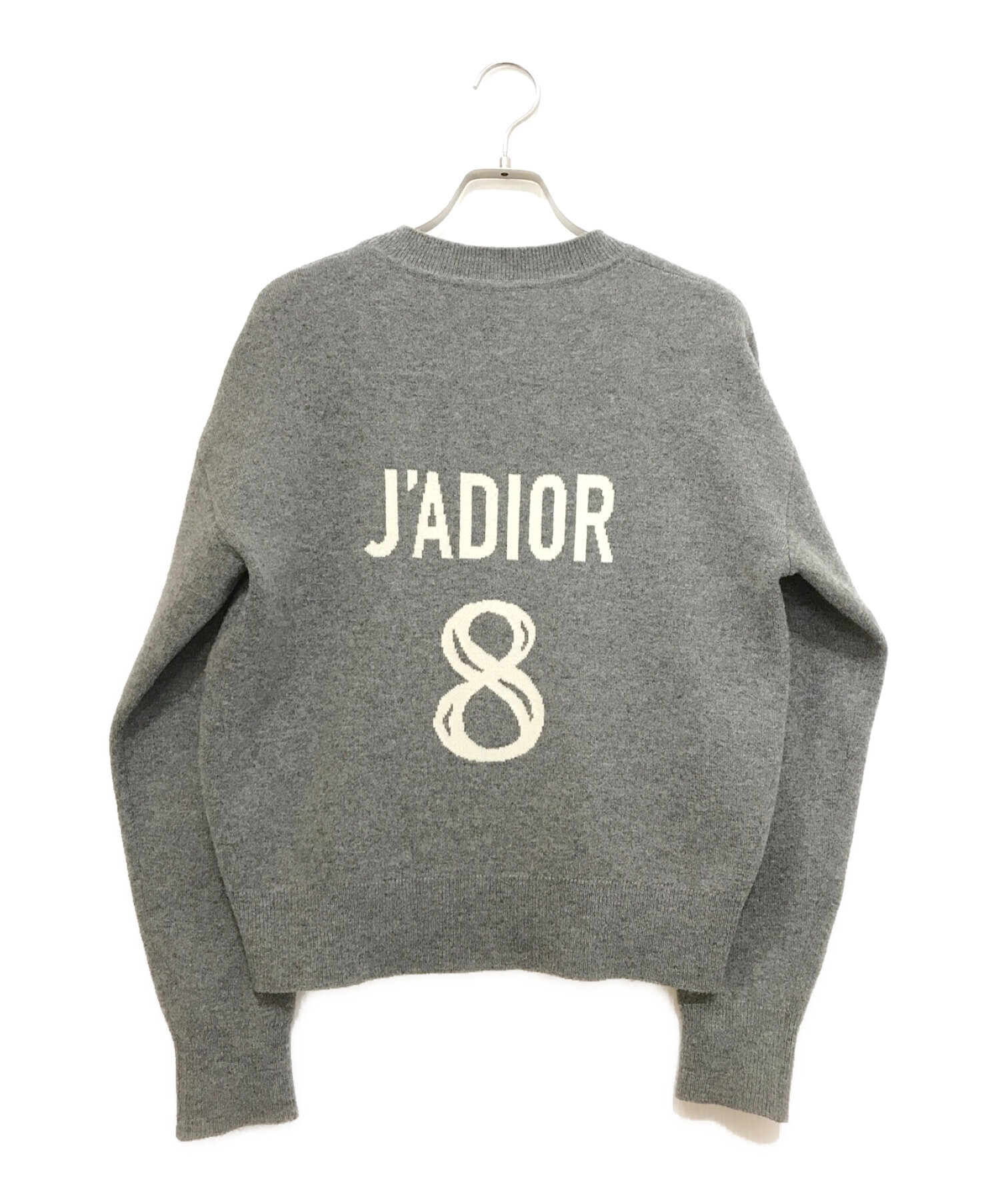 Christian Dior (クリスチャン ディオール) J'ADIOR 8 ボクシーセーター グレー サイズ:34