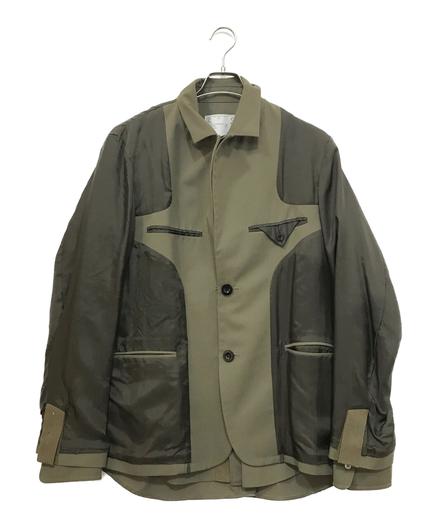 sacai (サカイ) Suiting Jacket グリーン サイズ:2