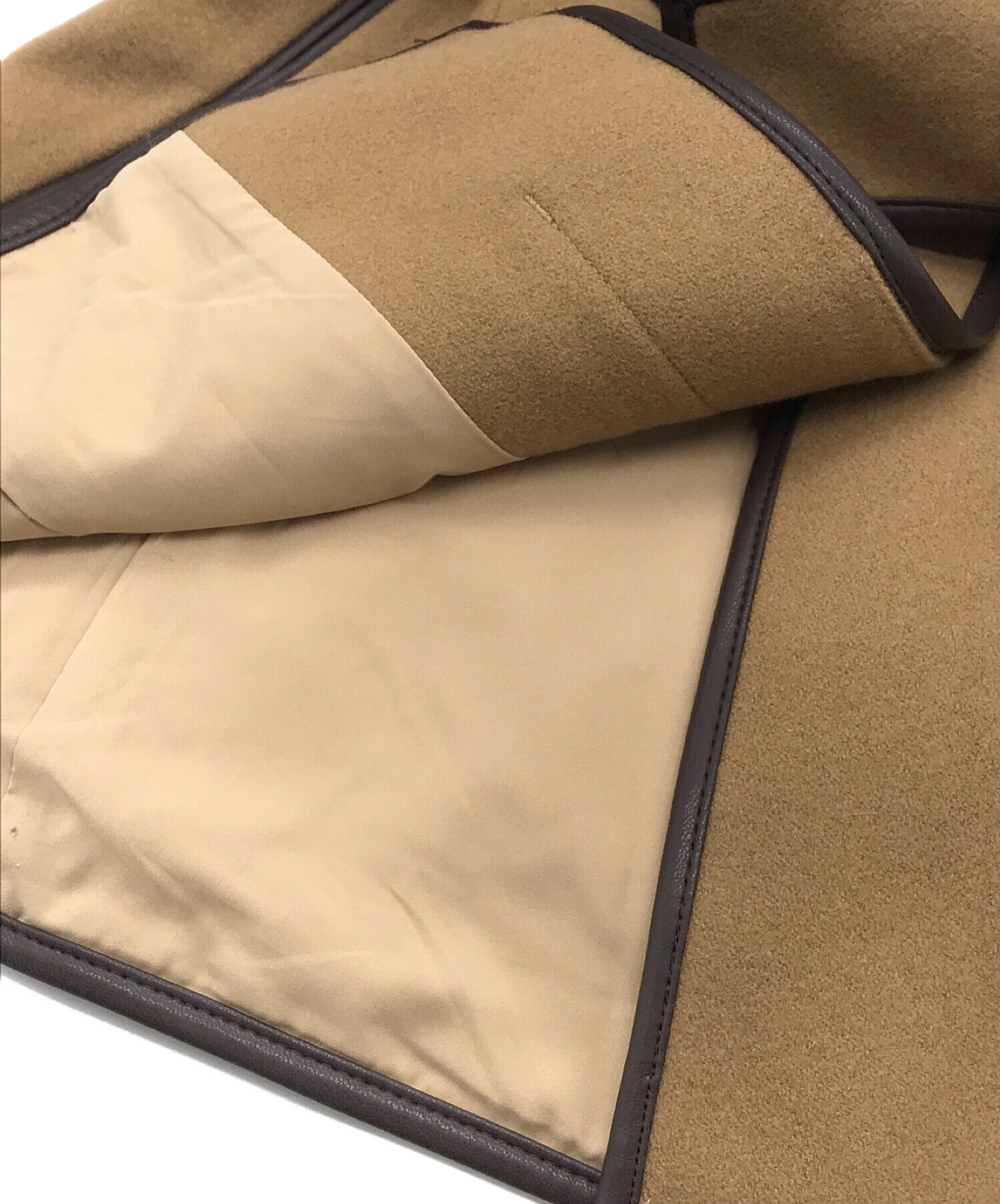 中古・古着通販】CLANE (クラネ) PIPING GILLET BUSTIER ブラウン 