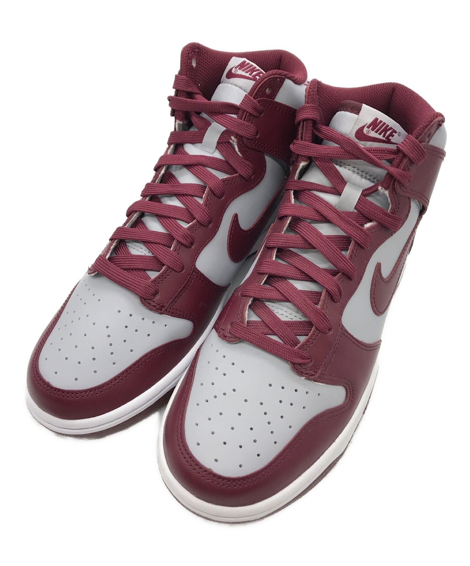 中古・古着通販】NIKE (ナイキ) ダンク HIGH レトロ レッド サイズ:27 