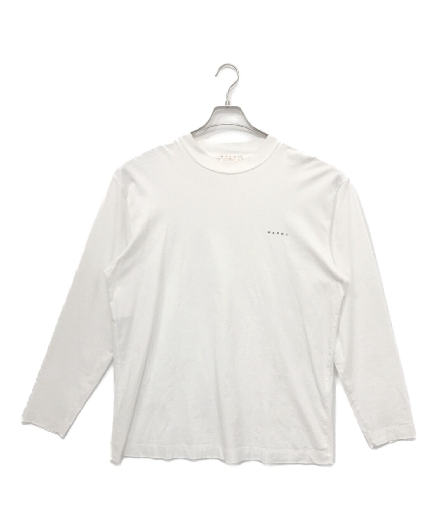 中古・古着通販】MARNI (マルニ) コットンハイネックL/Sロゴカットソー 