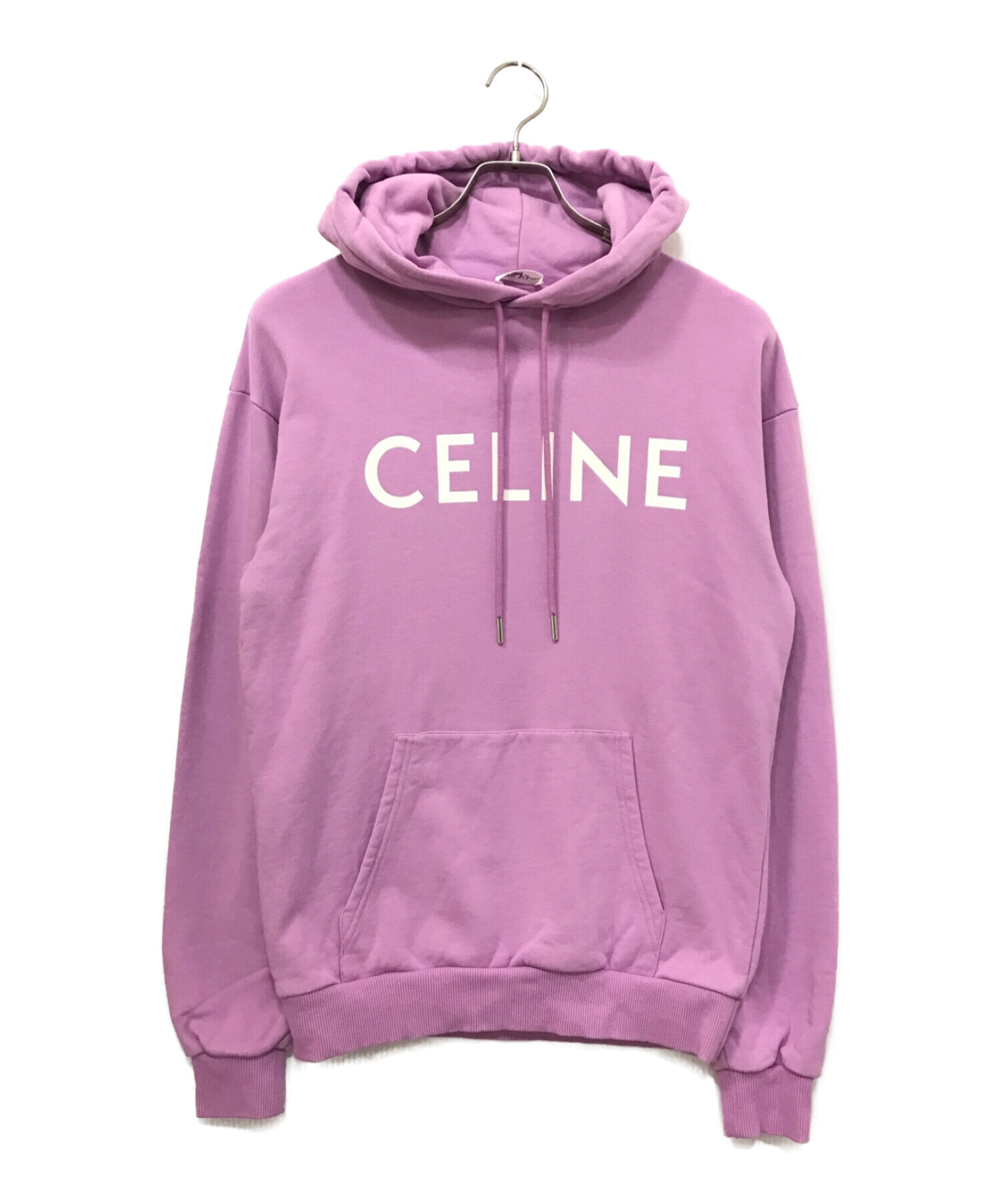 CELINE (セリーヌ) ルーズスウェットシャツ ピンク サイズ:XS