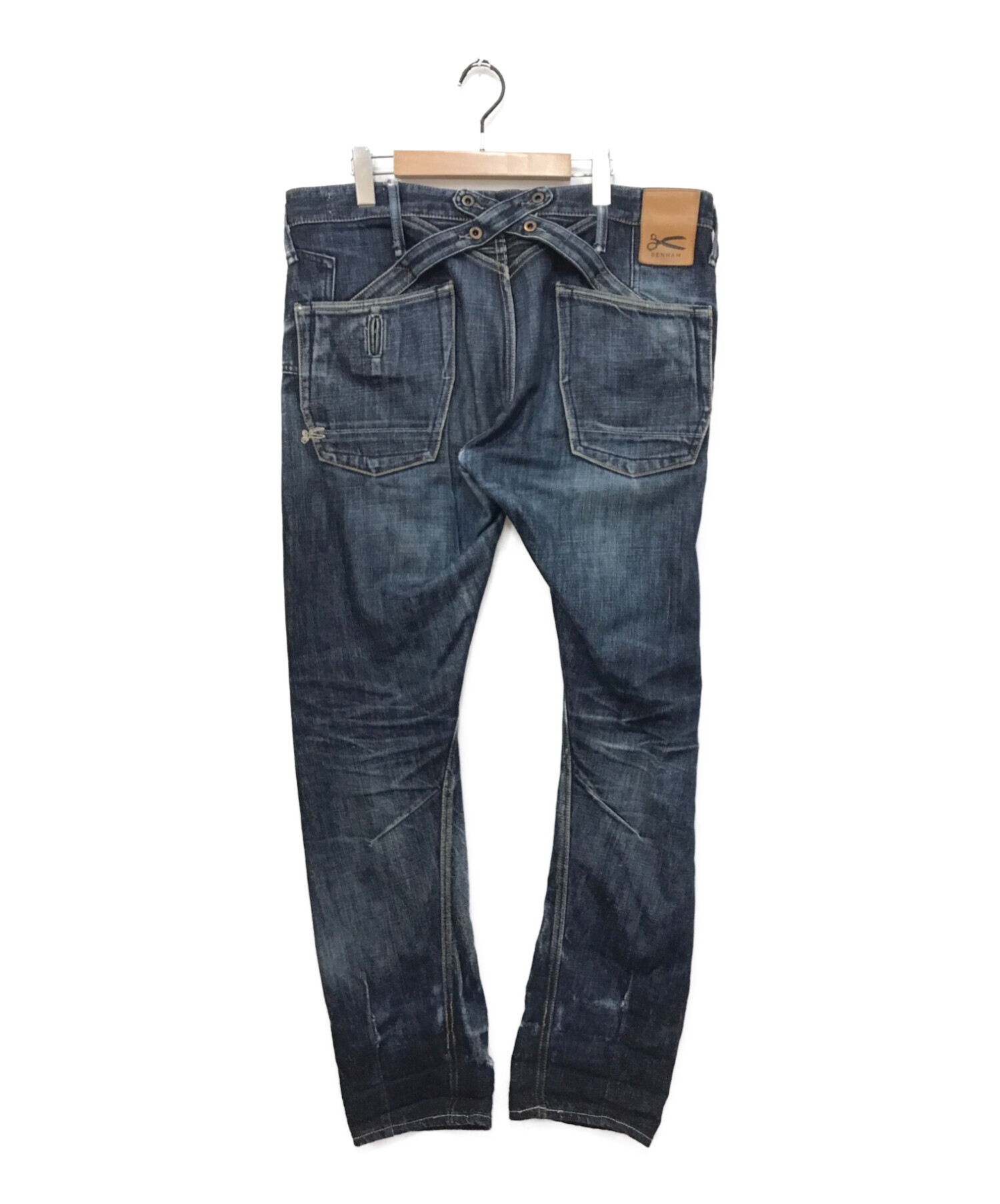 中古・古着通販】Denham (デンハム) デニムパンツ インディゴ サイズ  