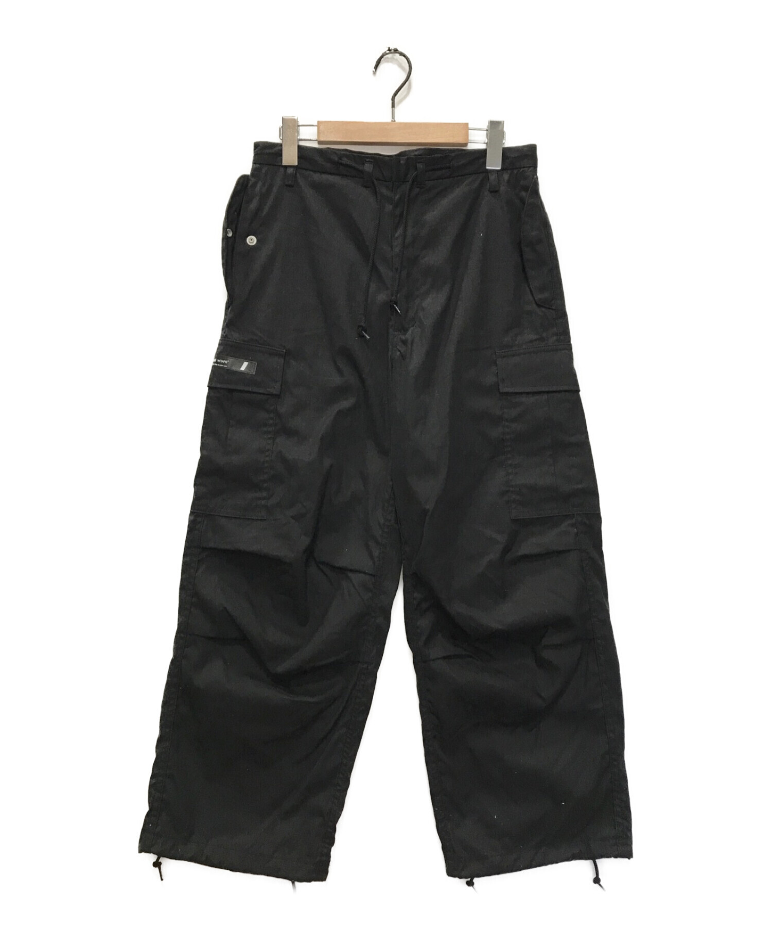 パンツwtaps trousers nyco oxford black 01 - ワークパンツ/カーゴパンツ