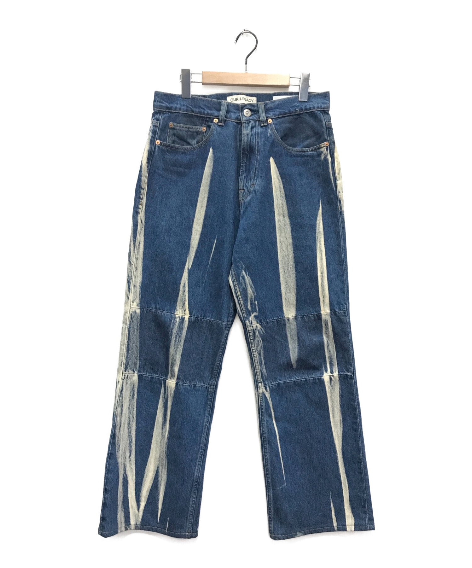 アーカイブ【BALENCIAGA】17AW bleach denim jeans 29