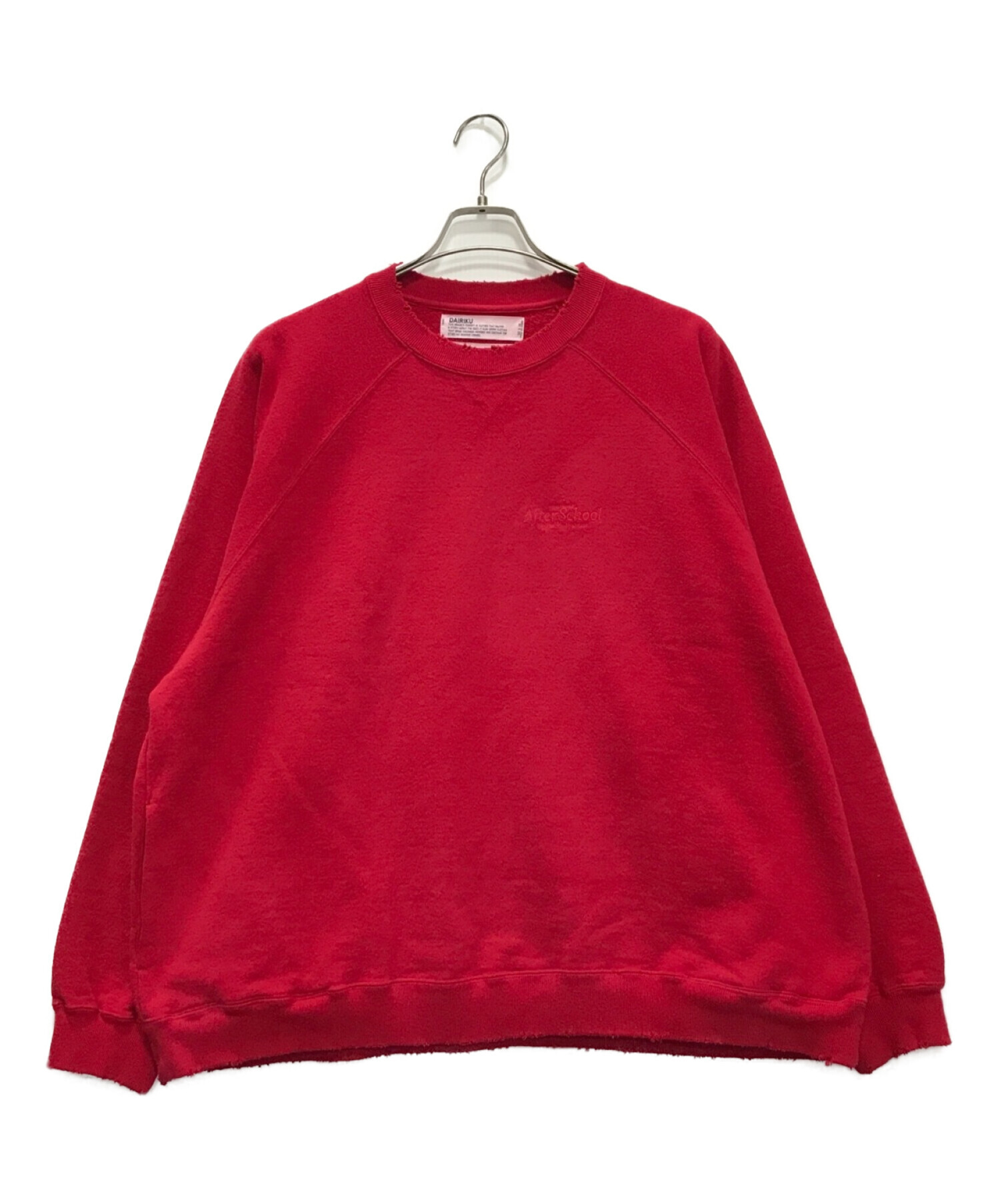 DAIRIKU (ダイリク) Water-repellent Pullover Sweater レッド サイズ:M