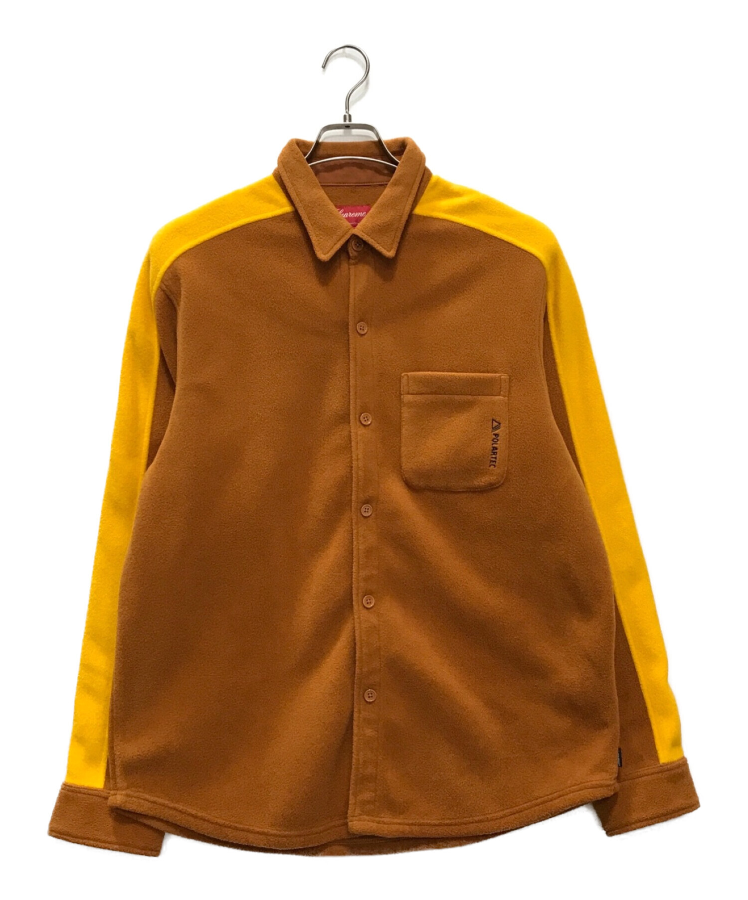 中古・古着通販】Supreme (シュプリーム) Supreme Polartec Shirt Rust